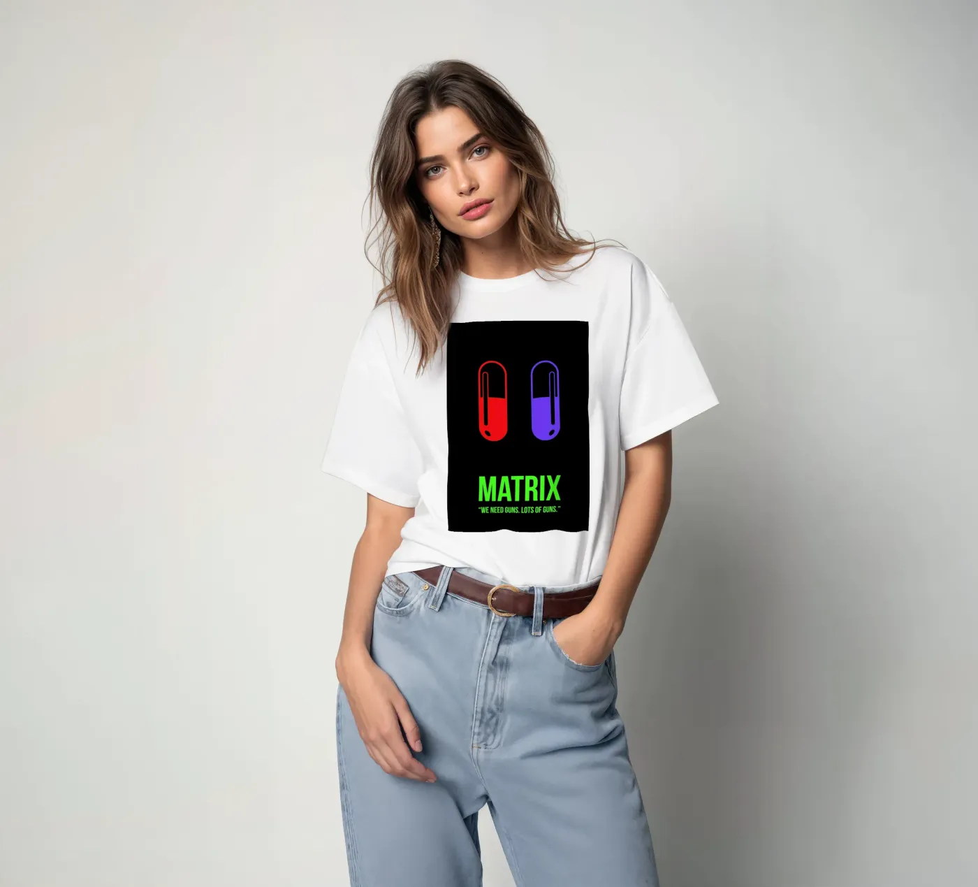 Matrix t-shirt da Naxart