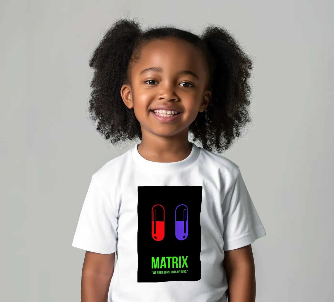 Matrix t-shirt bambini da Naxart