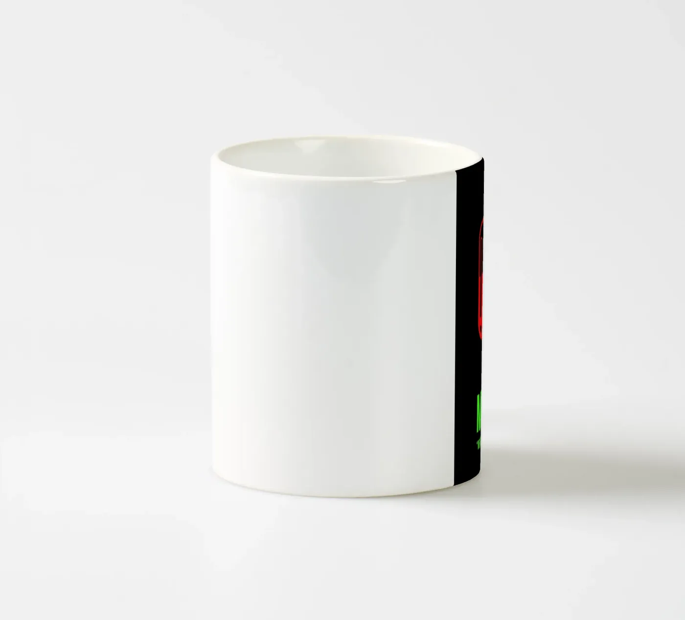 Matrix ceramic mug by Naxart