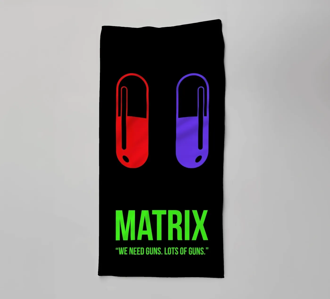 Matrix badhanddoek van Naxart