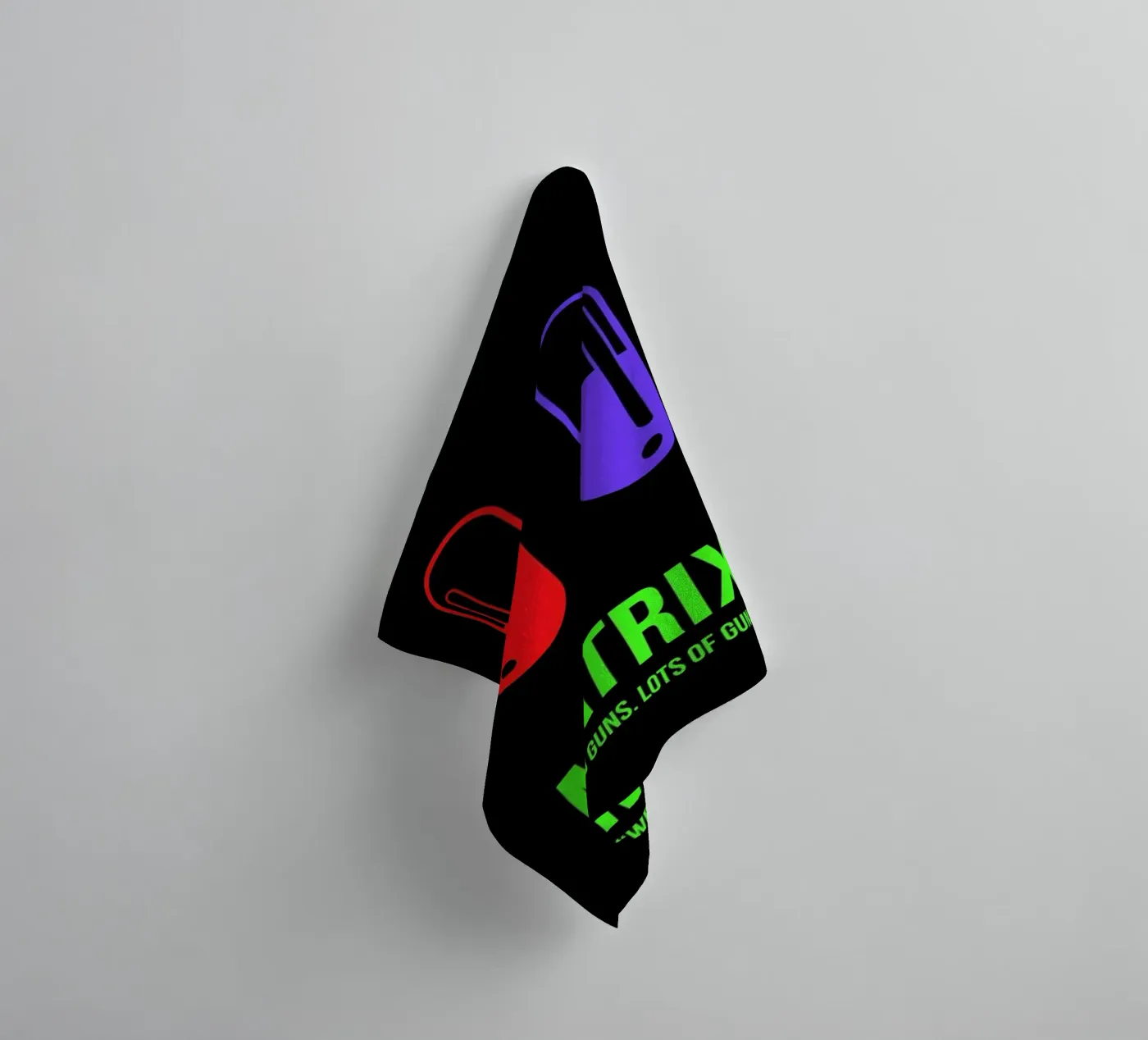 Matrix towel by Naxart