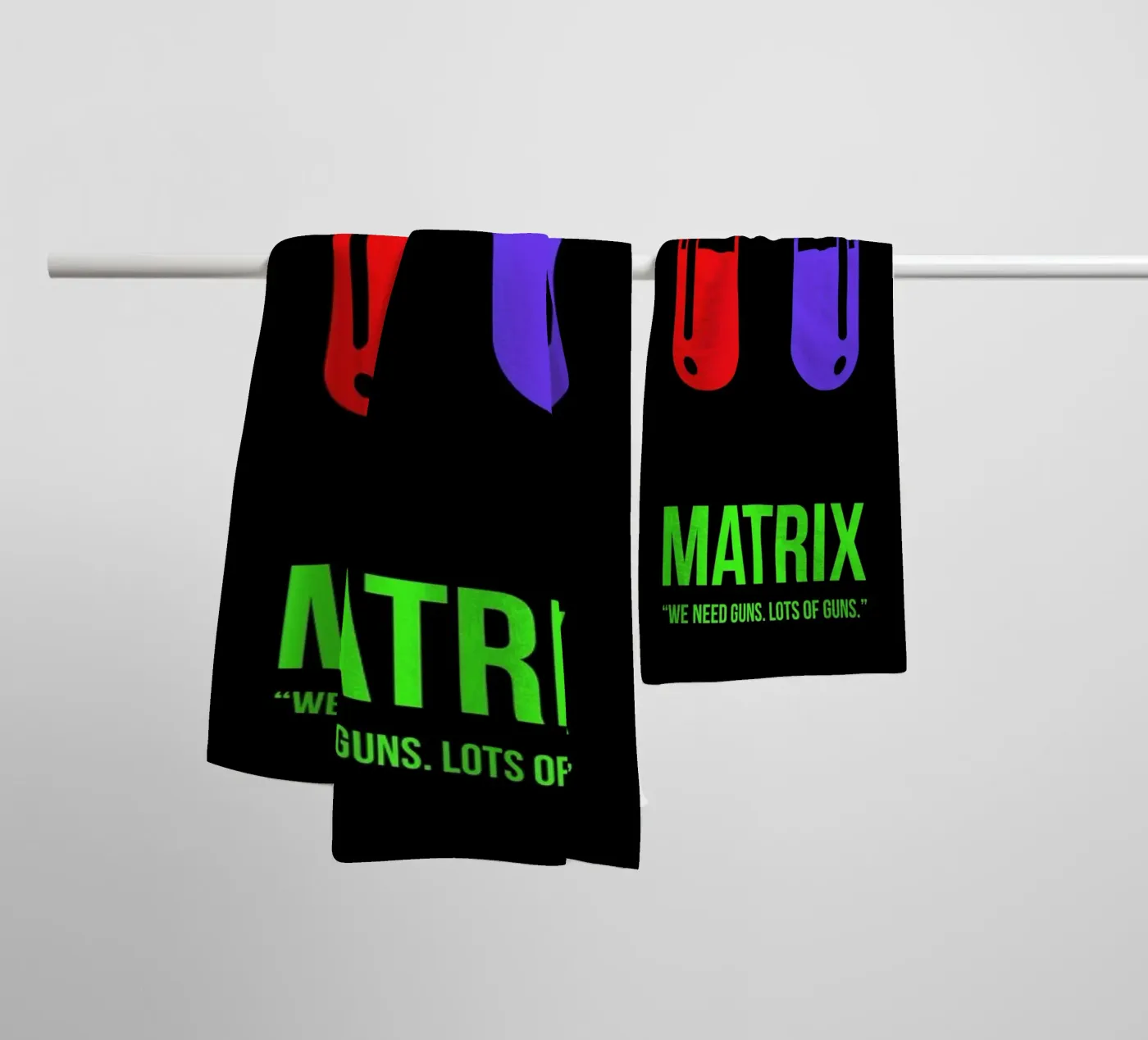 Matrix towel by Naxart