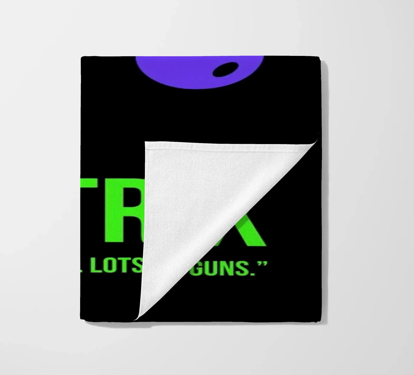 Matrix beach towel by Naxart