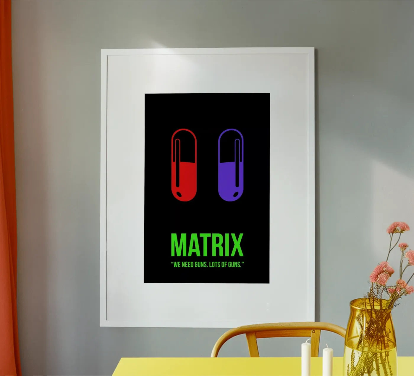 Matrix poster da Naxart