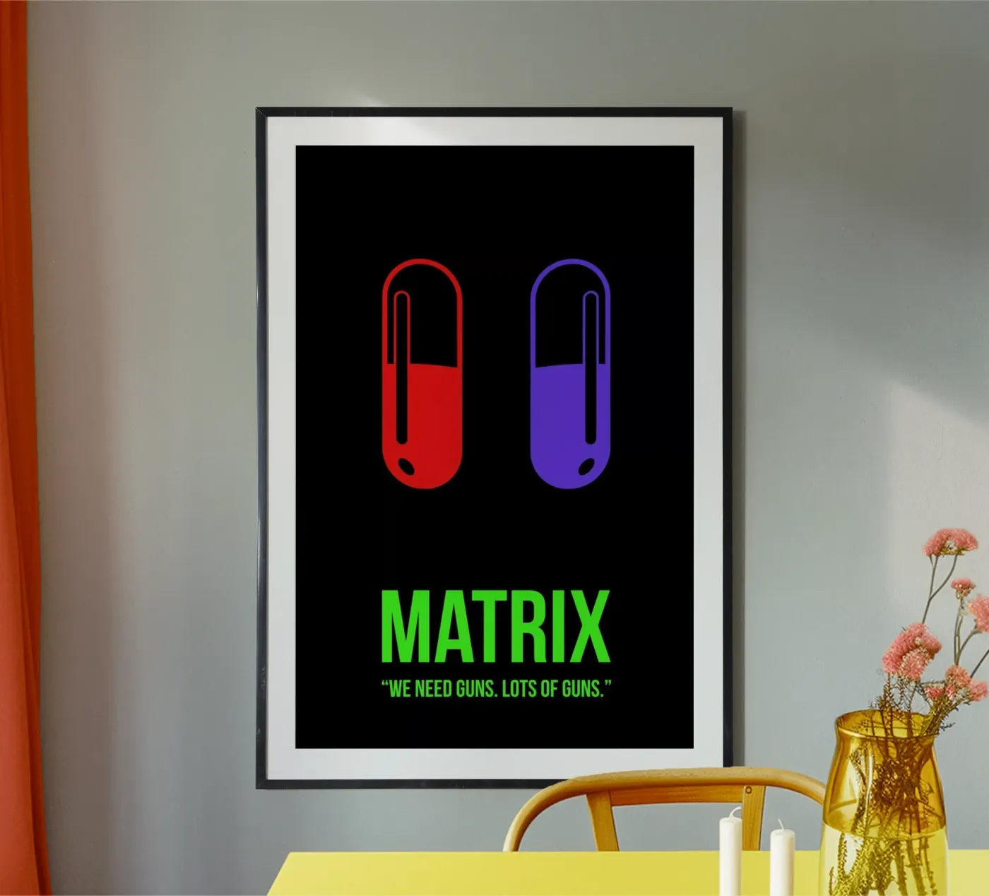 Matrix poster de Naxart