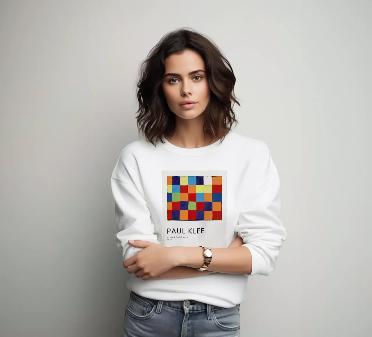 Klee - Colour Table, Qu 1 sweatshirt by Vintage by JUNIQE