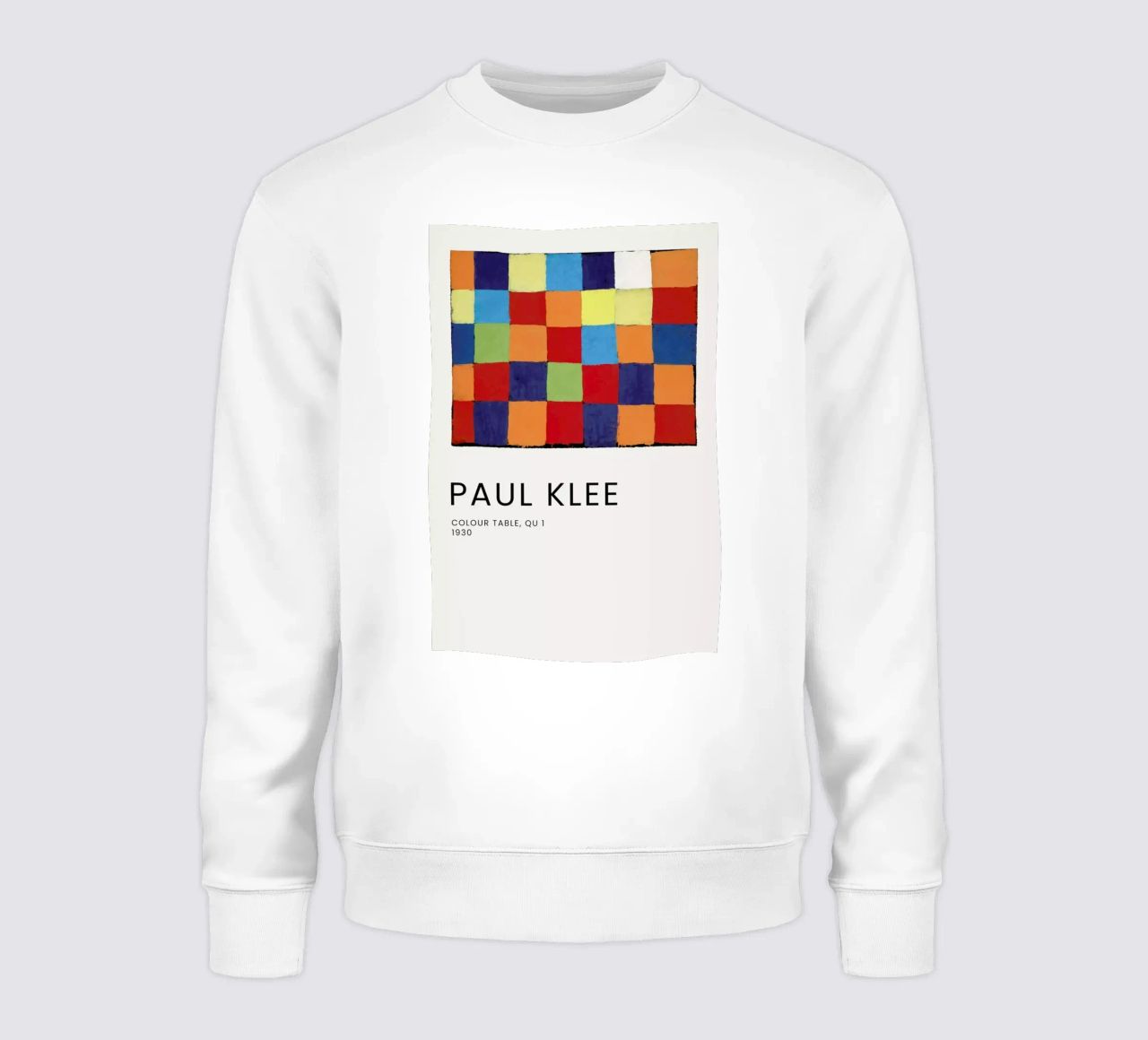Klee - Colour Table, Qu 1 felpa da Vintage by JUNIQE