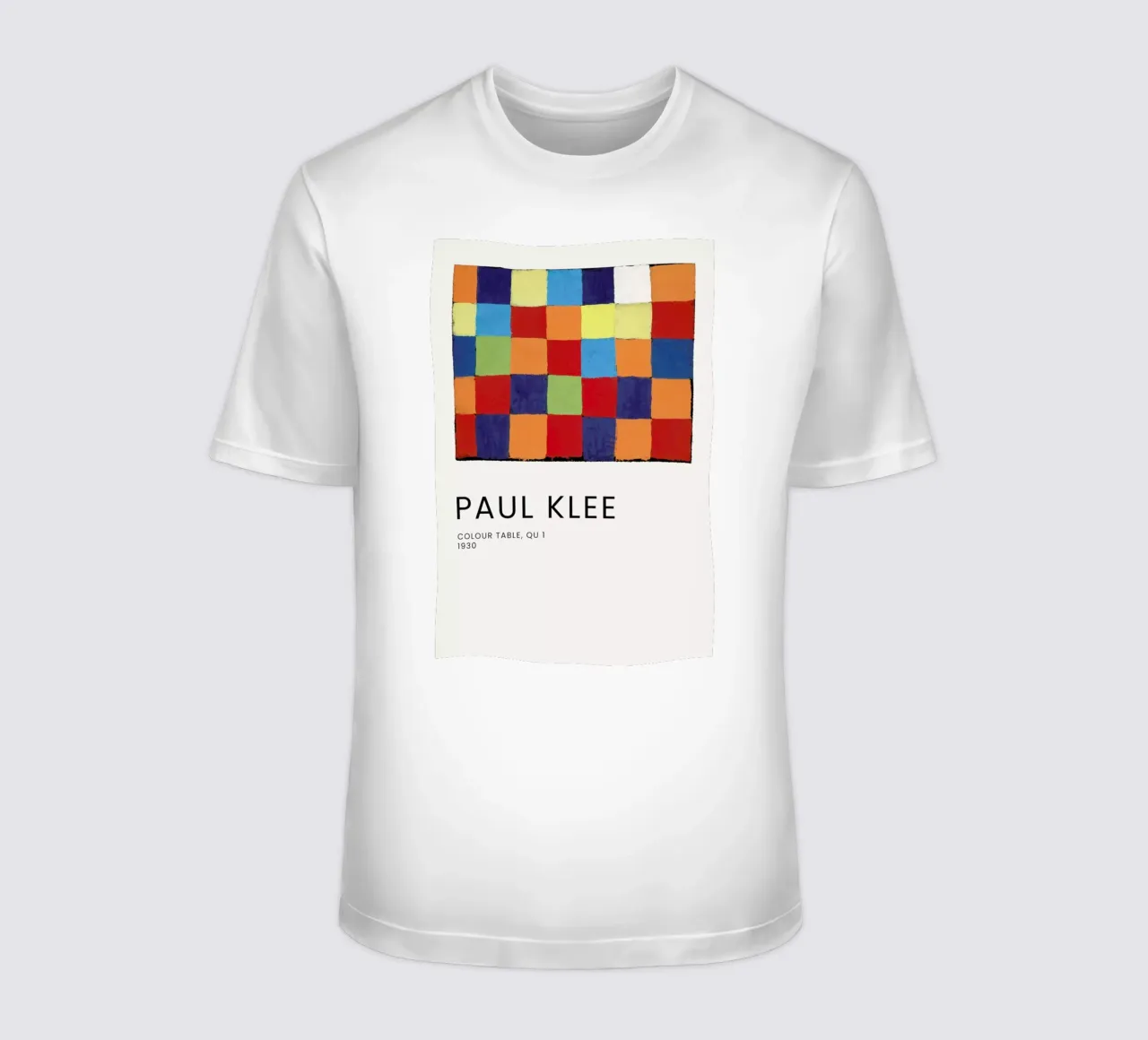 Klee - Colour Table, Qu 1 t-shirt by Vintage by JUNIQE