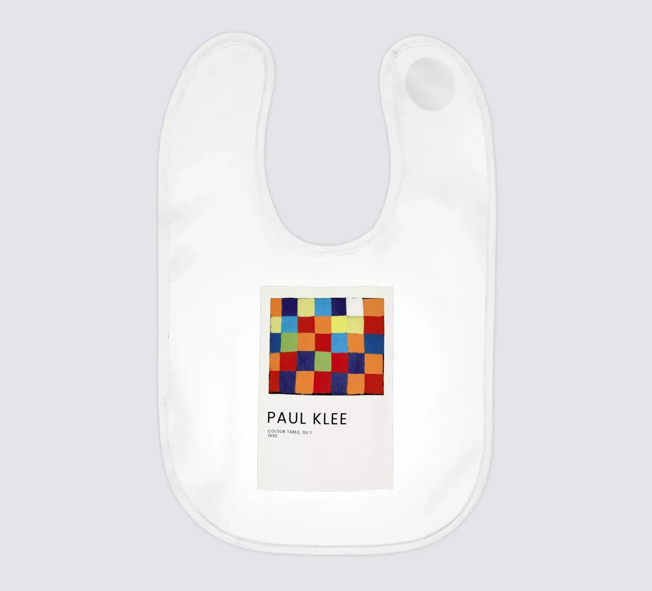 Klee - Colour Table, Qu 1 Babylätzchen von Vintage by JUNIQE