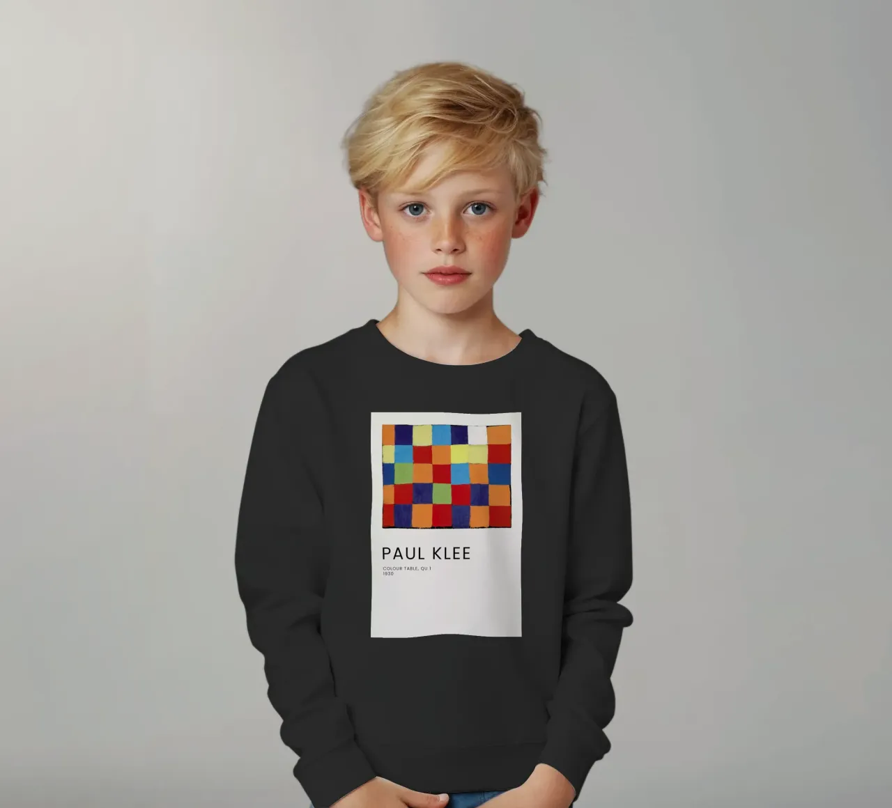 Klee - Colour Table, Qu 1 felpa bambino da Vintage by JUNIQE