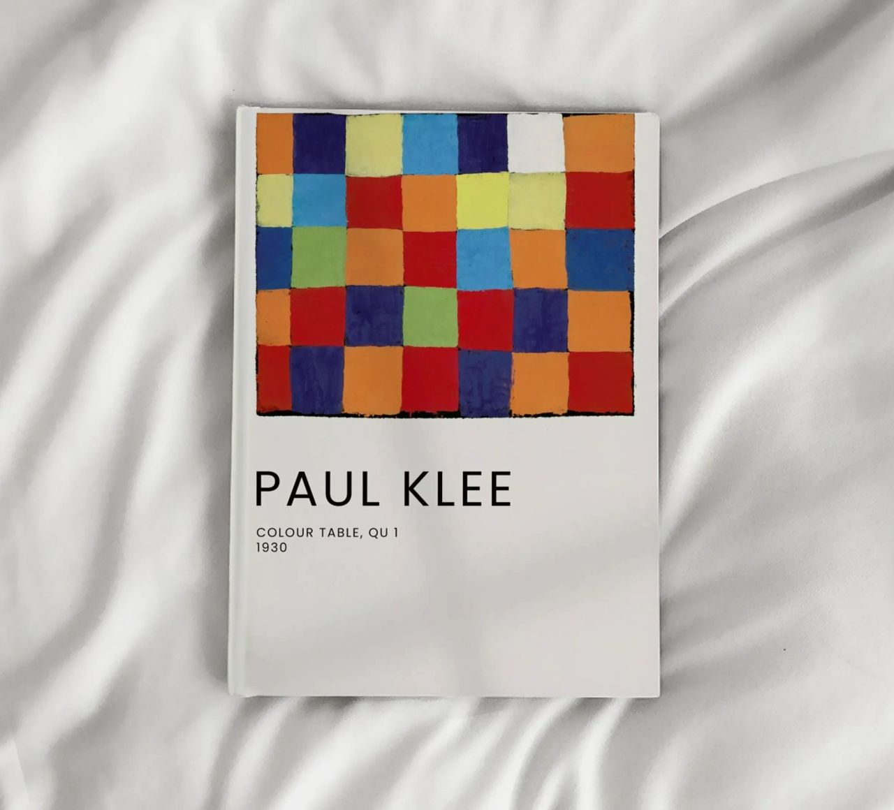 Klee - Colour Table, Qu 1 notebook by Vintage by JUNIQE