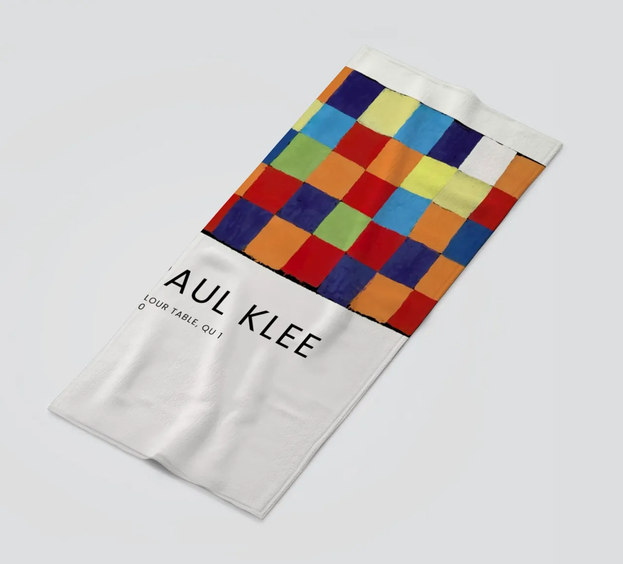 Klee - Colour Table, Qu 1 telo mare da Vintage by JUNIQE