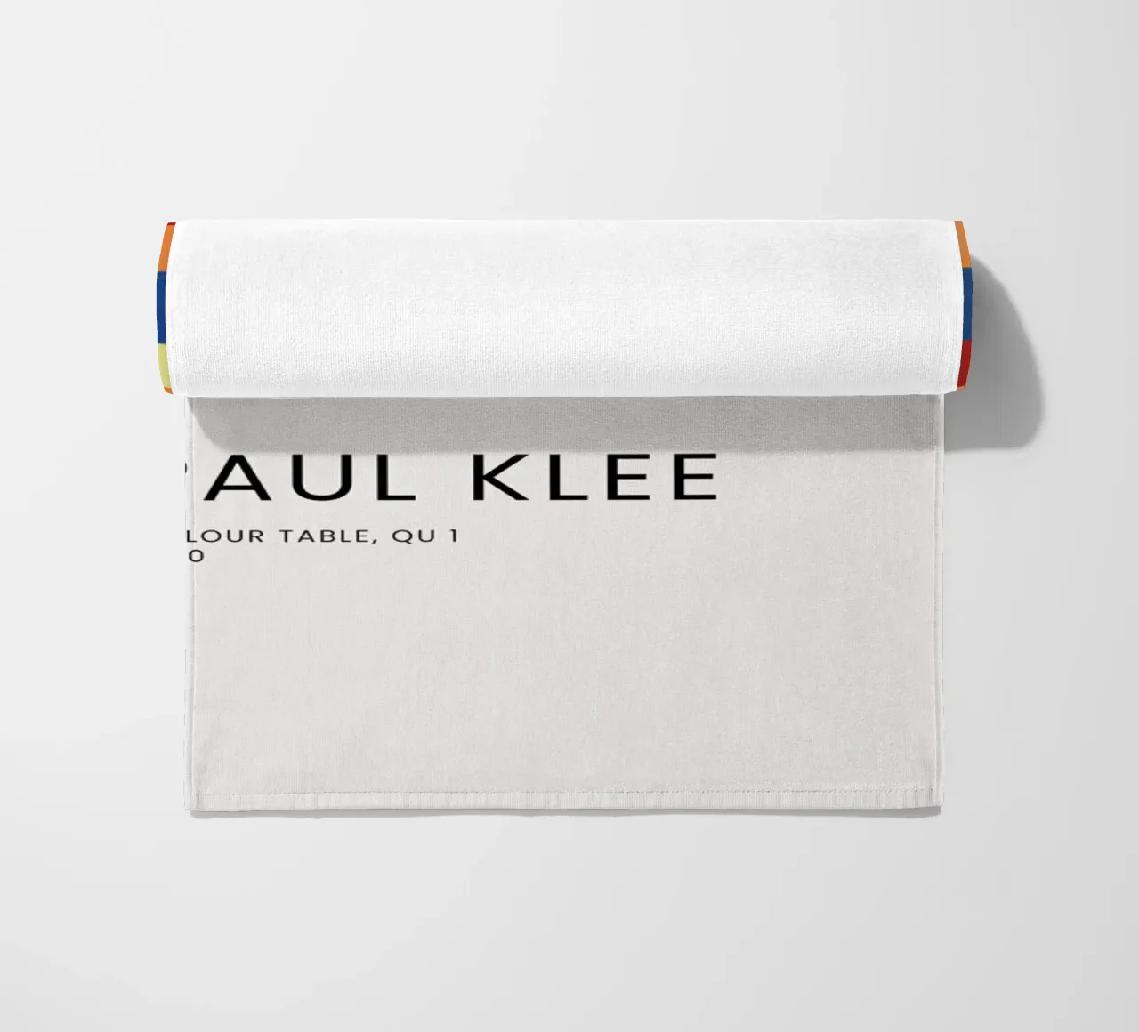 Klee - Colour Table, Qu 1 Strandtuch von Vintage by JUNIQE