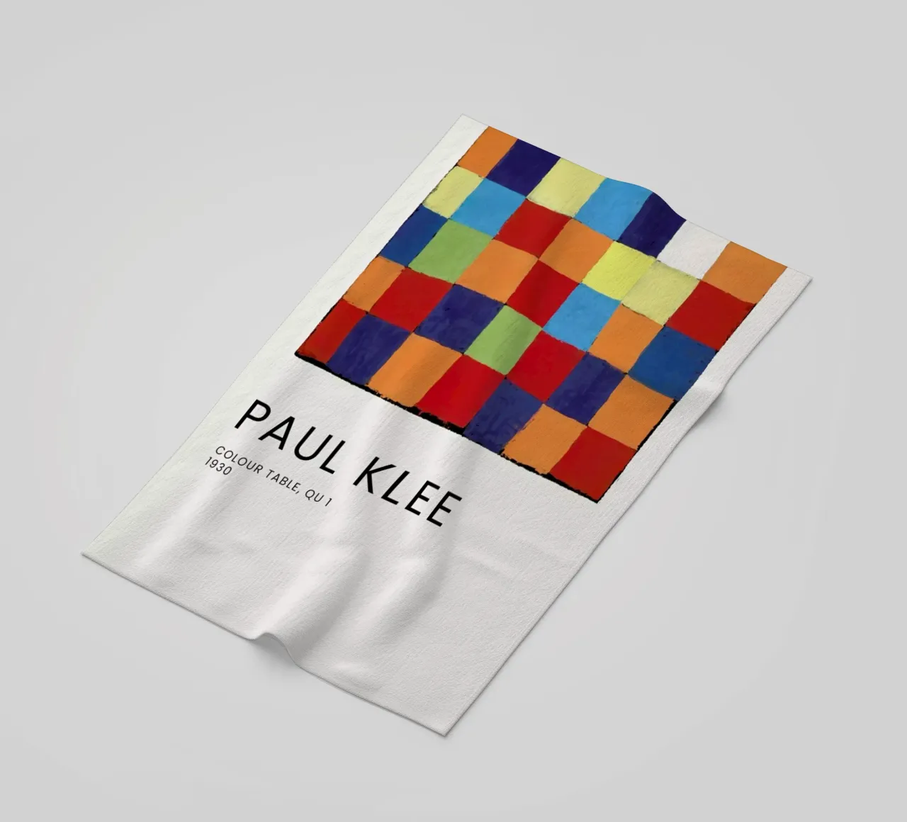 Klee - Colour Table, Qu 1 telo mare da Vintage by JUNIQE