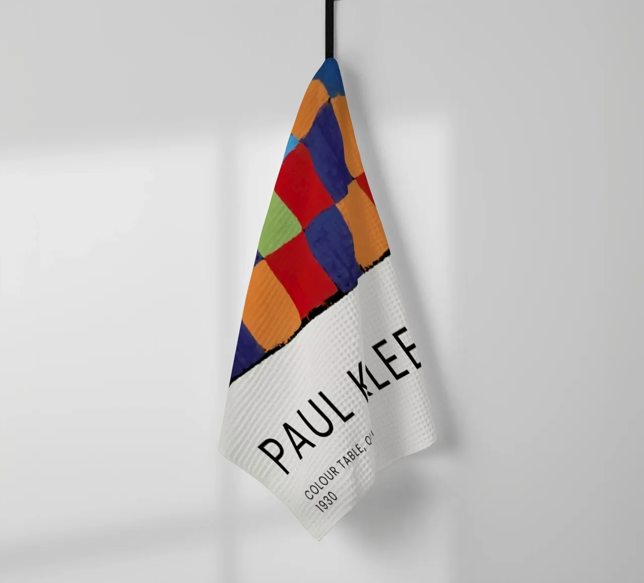 Klee - Colour Table, Qu 1 tea towel by Vintage by JUNIQE