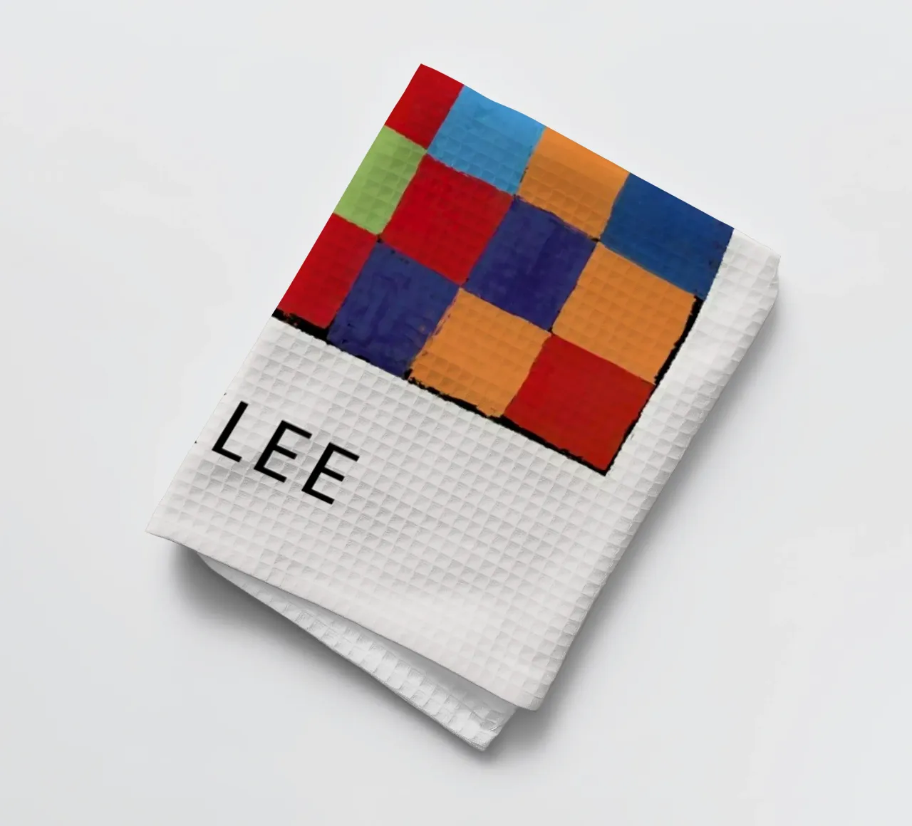 Klee - Colour Table, Qu 1 canovaccio da cucina da Vintage by JUNIQE