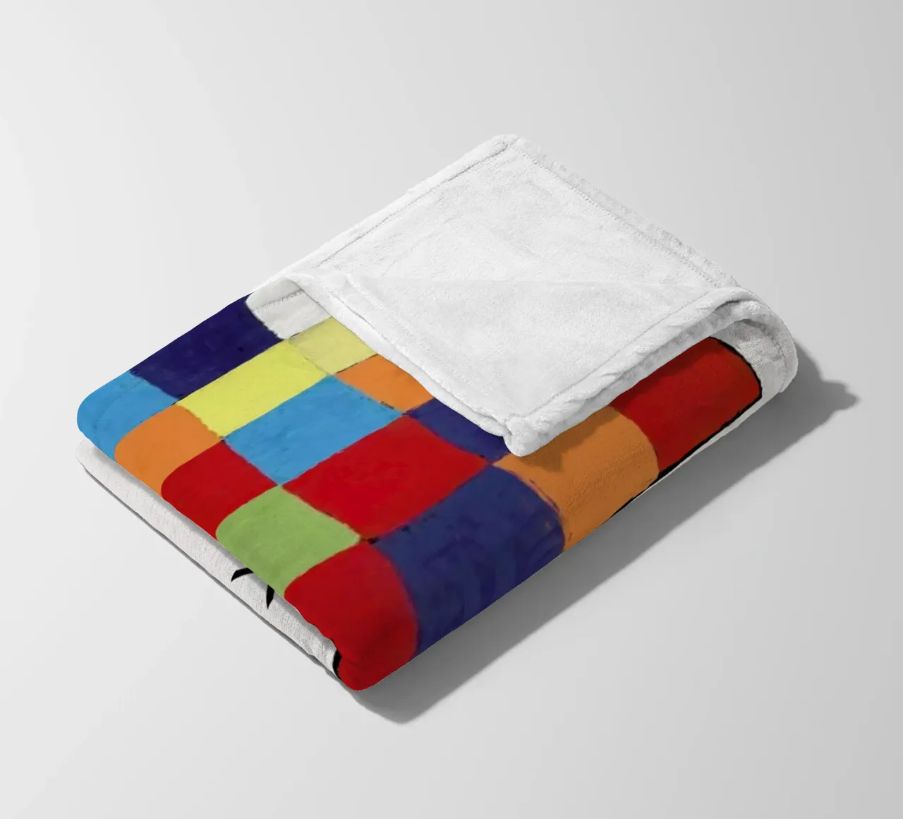 Klee - Colour Table, Qu 1 coperta in pile da Vintage by JUNIQE