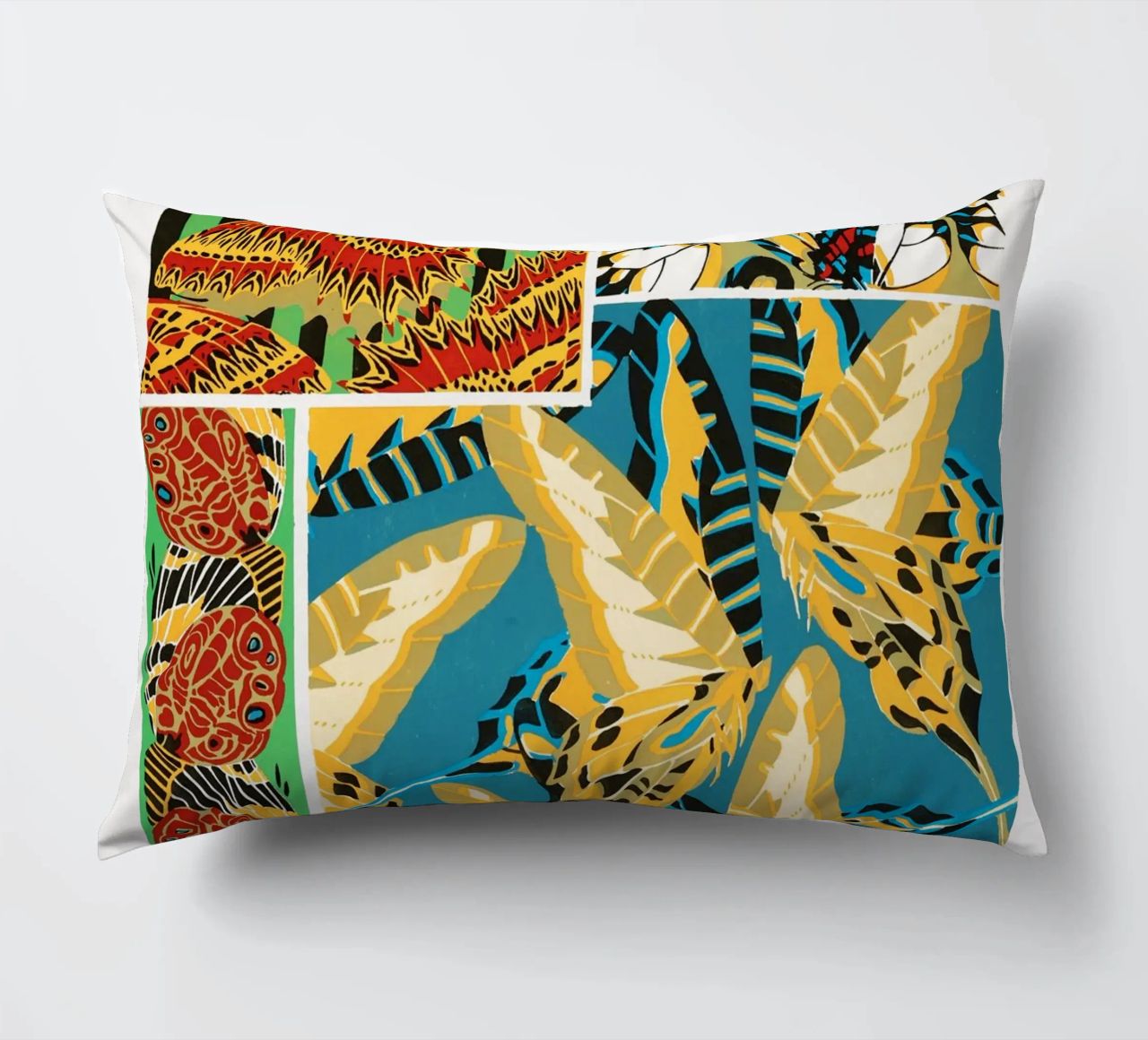 E.A. Séguy - 1925 Art Deco Butterflies Pattern from Papillon decorative cushion by ClubArt