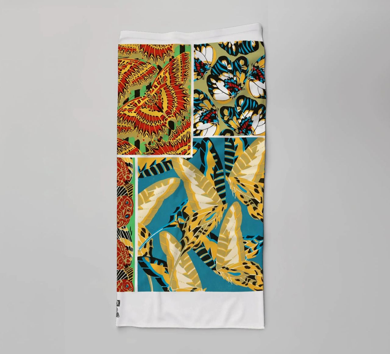 E.A. Séguy - 1925 Art Deco Butterflies Pattern from Papillon towel by ClubArt