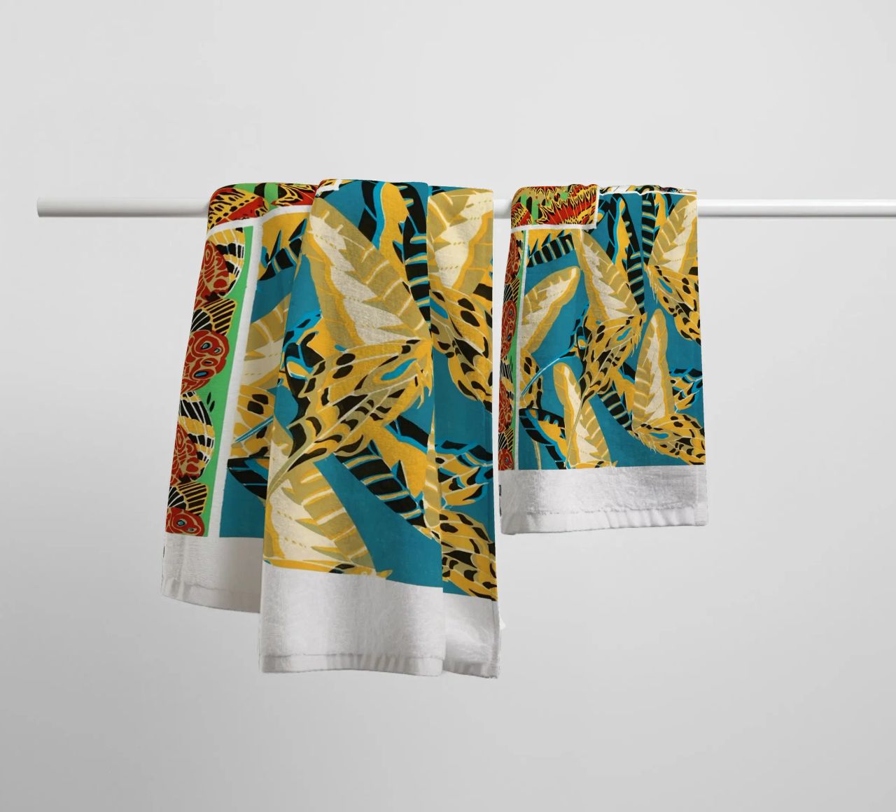 E.A. Séguy - 1925 Art Deco Butterflies Pattern from Papillon towel by ClubArt