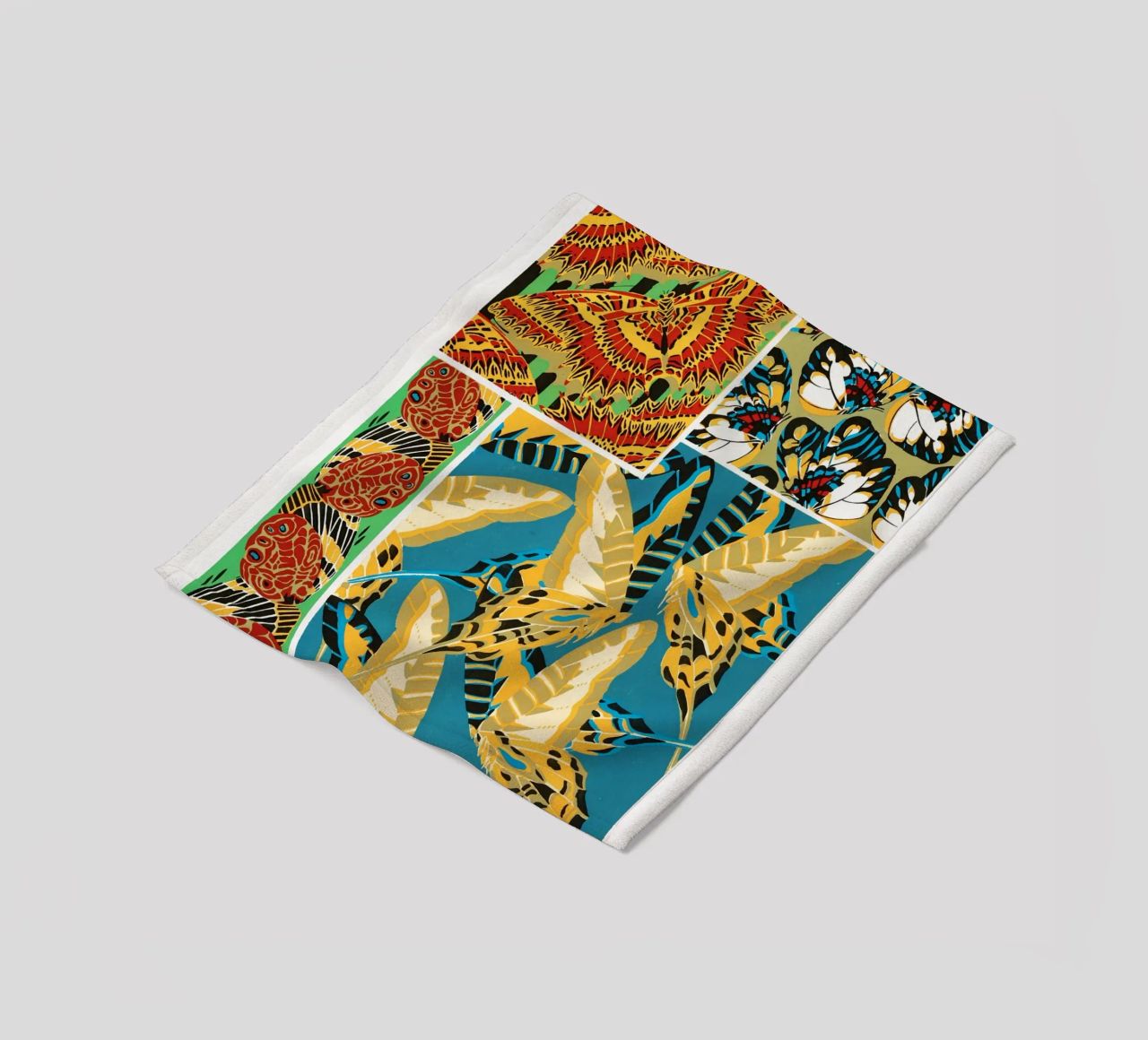 E.A. Séguy - 1925 Art Deco Butterflies Pattern from Papillon fleece blanket by ClubArt