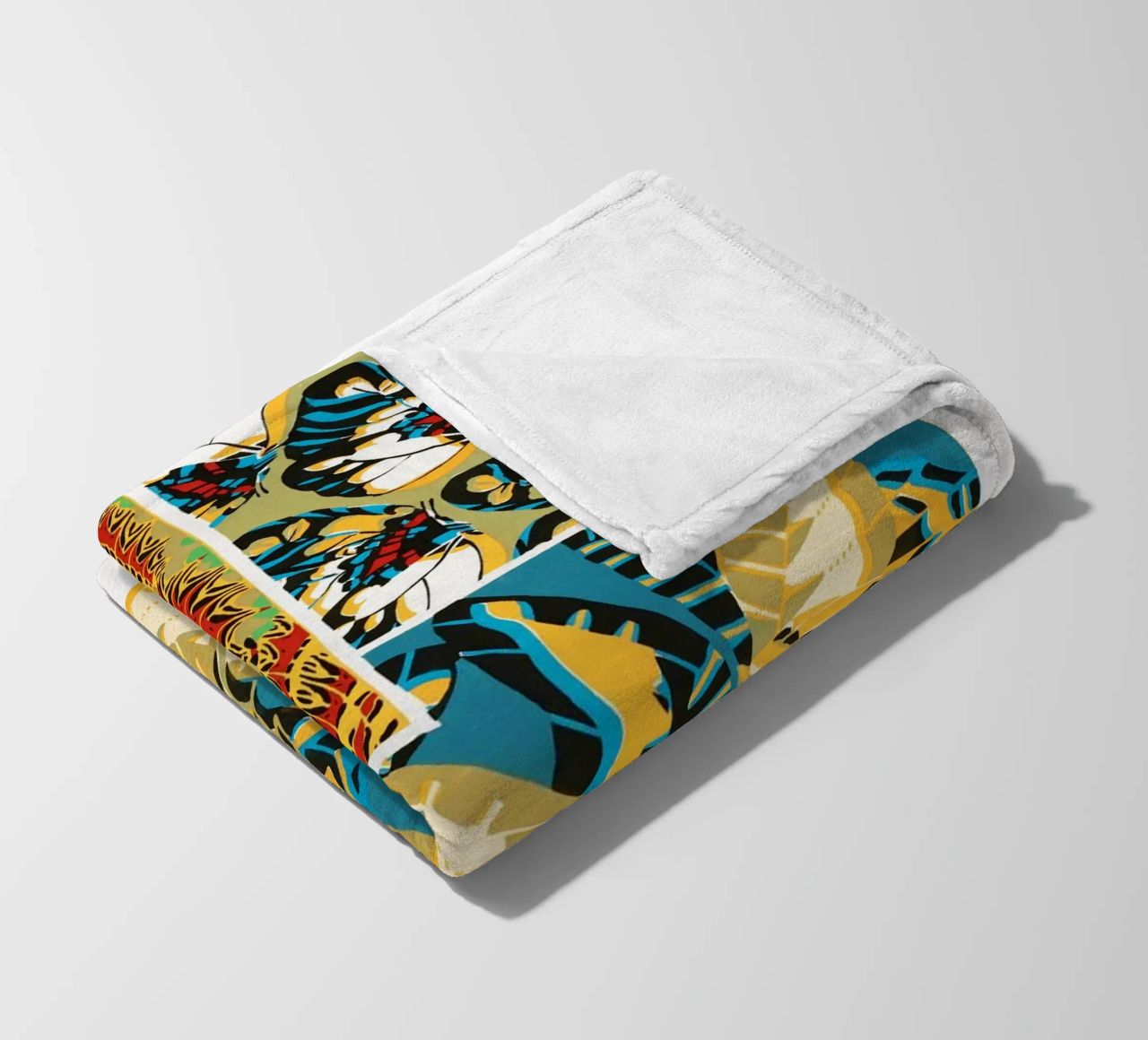 E.A. Séguy - 1925 Art Deco Butterflies Pattern from Papillon fleece blanket by ClubArt