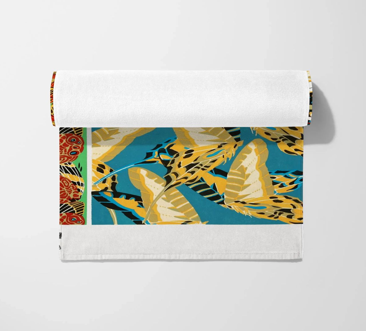 E.A. Séguy - 1925 Art Deco Butterflies Pattern from Papillon beach towel by ClubArt