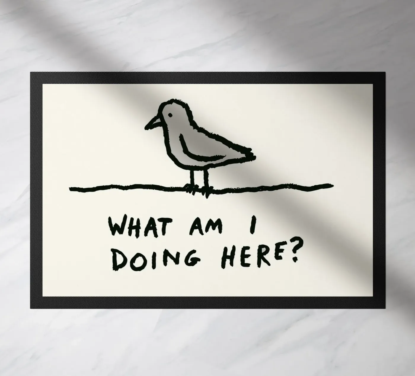 The Existential Perch deurmat van ramosashop