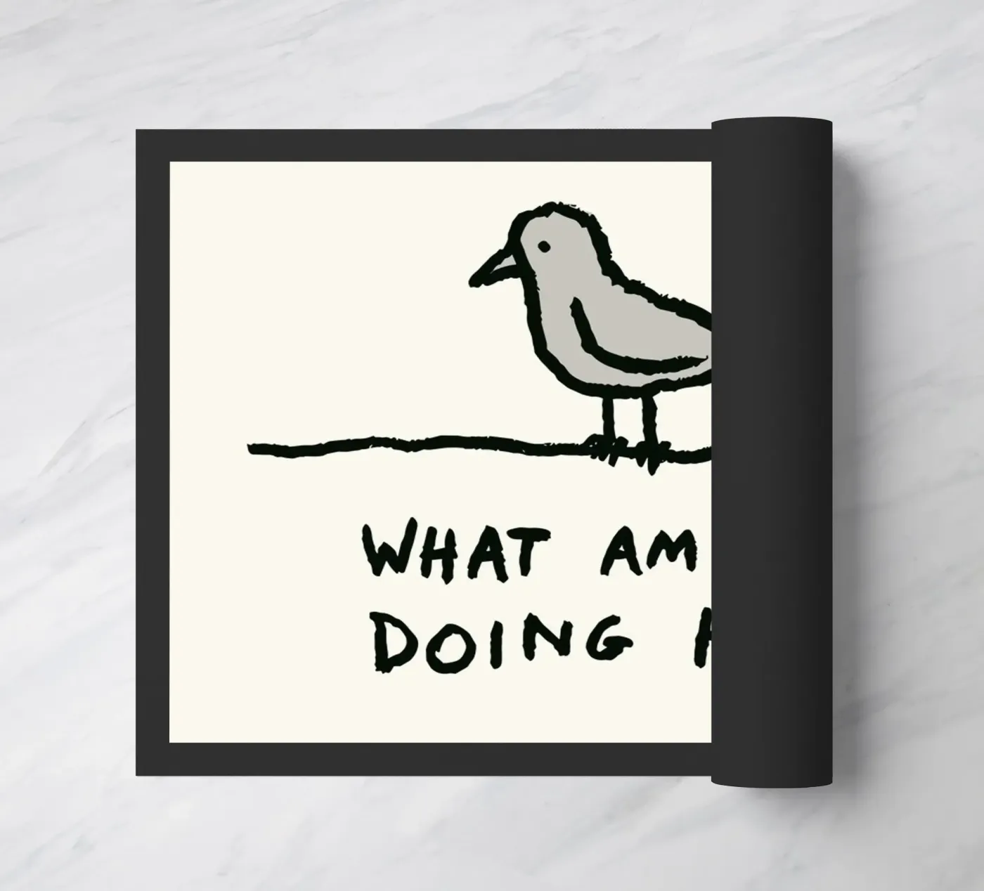 The Existential Perch deurmat van ramosashop