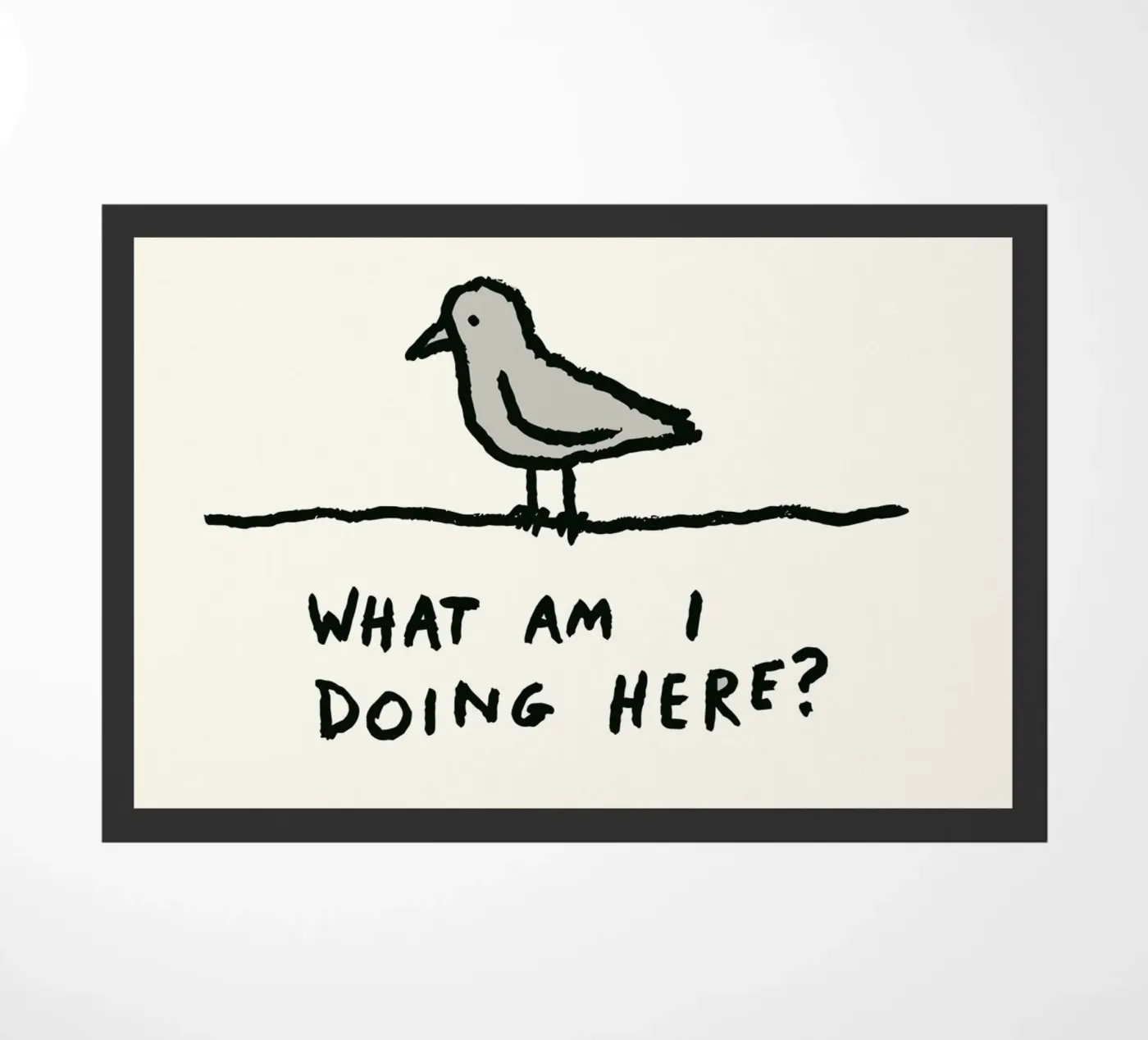 The Existential Perch deurmat van ramosashop
