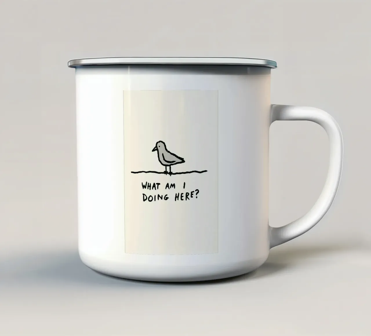 The Existential Perch tazza in smalto da ramosashop