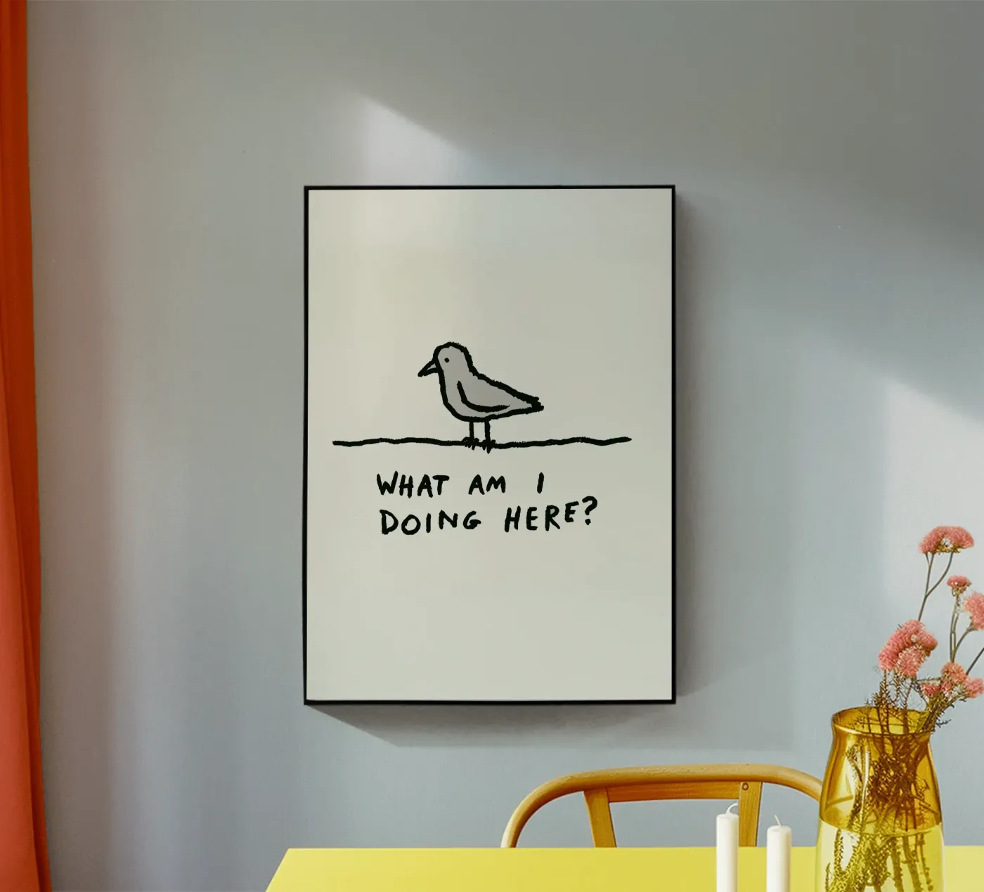 The Existential Perch plexiglas de ramosashop