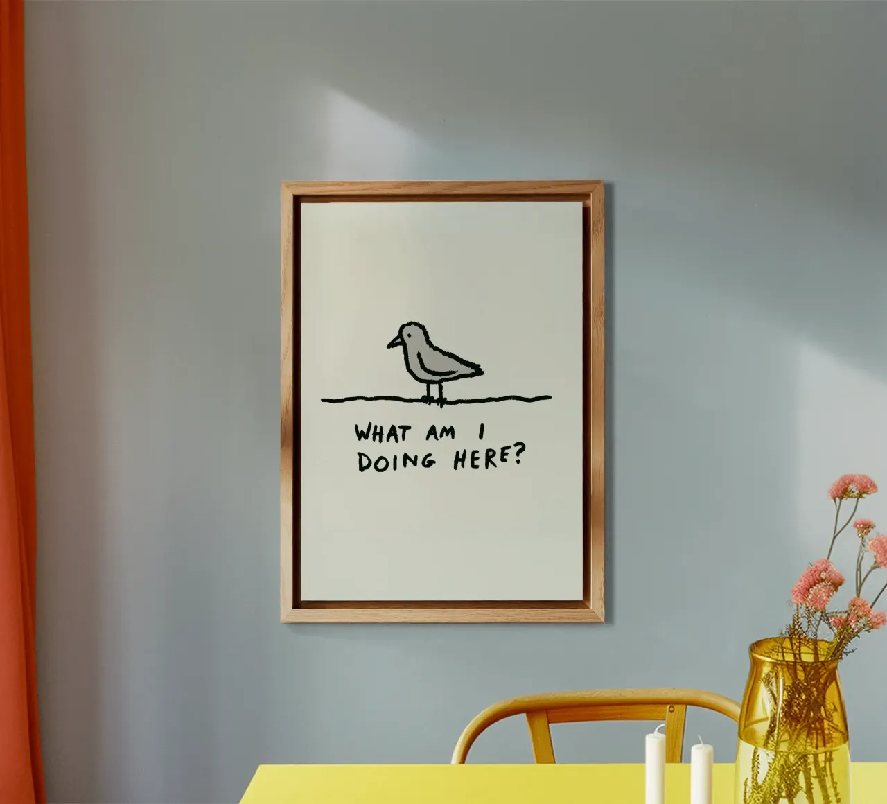 The Existential Perch alluminio dibond da ramosashop