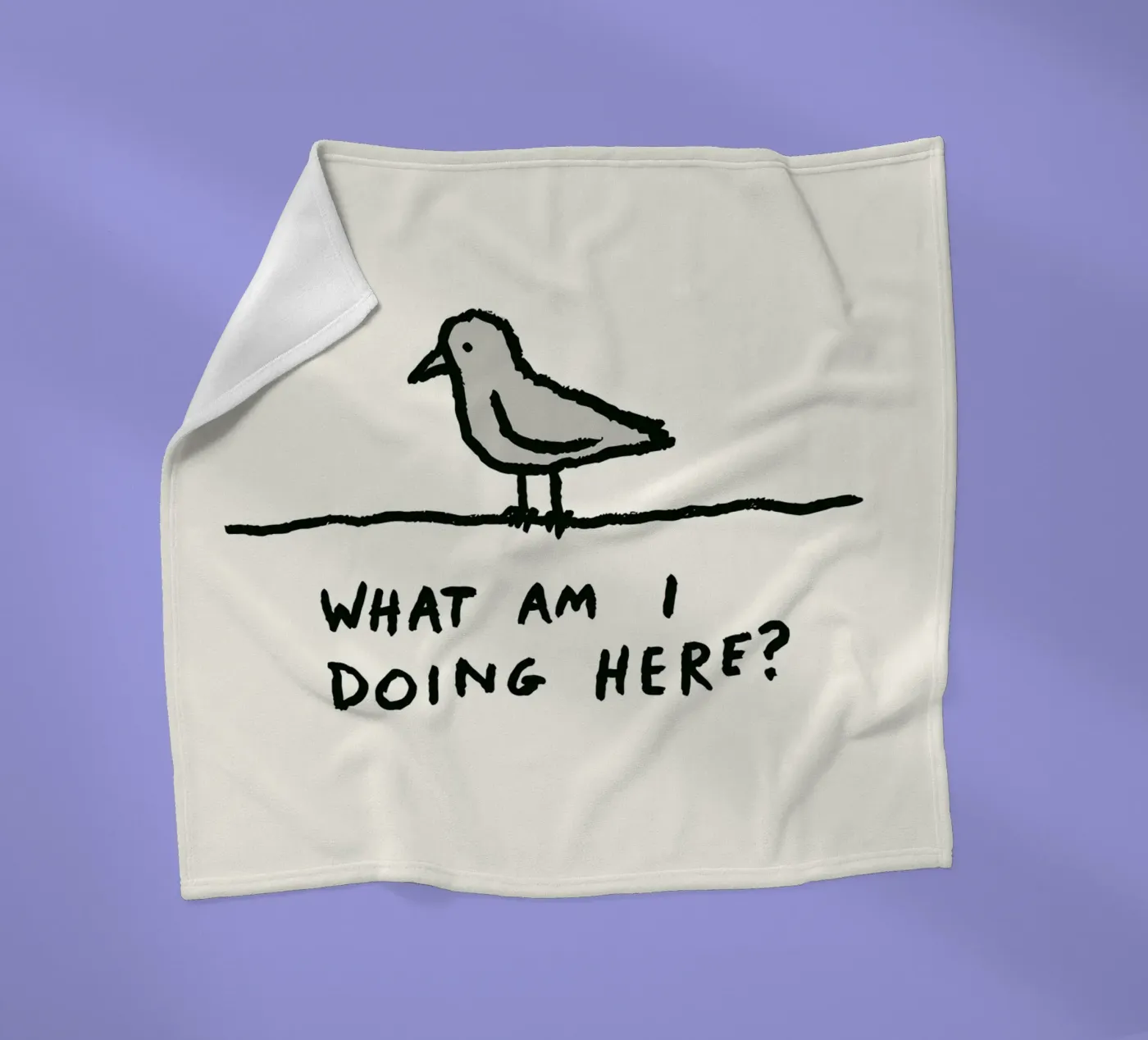 The Existential Perch Fleecedecke von ramosashop