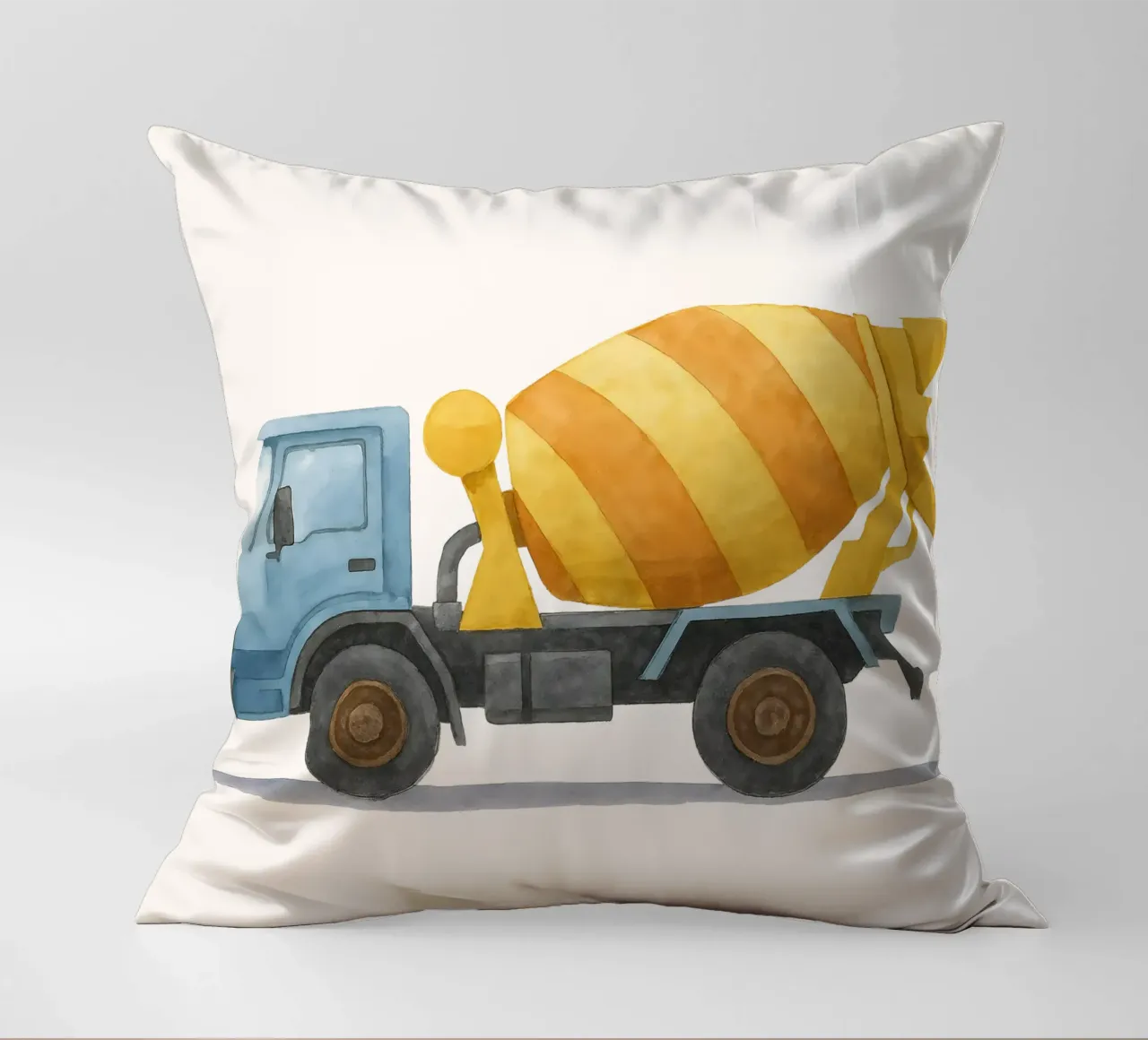 Mix & Roll - L'eroe colorato del calcestruzzo cuscino da KidzStudio