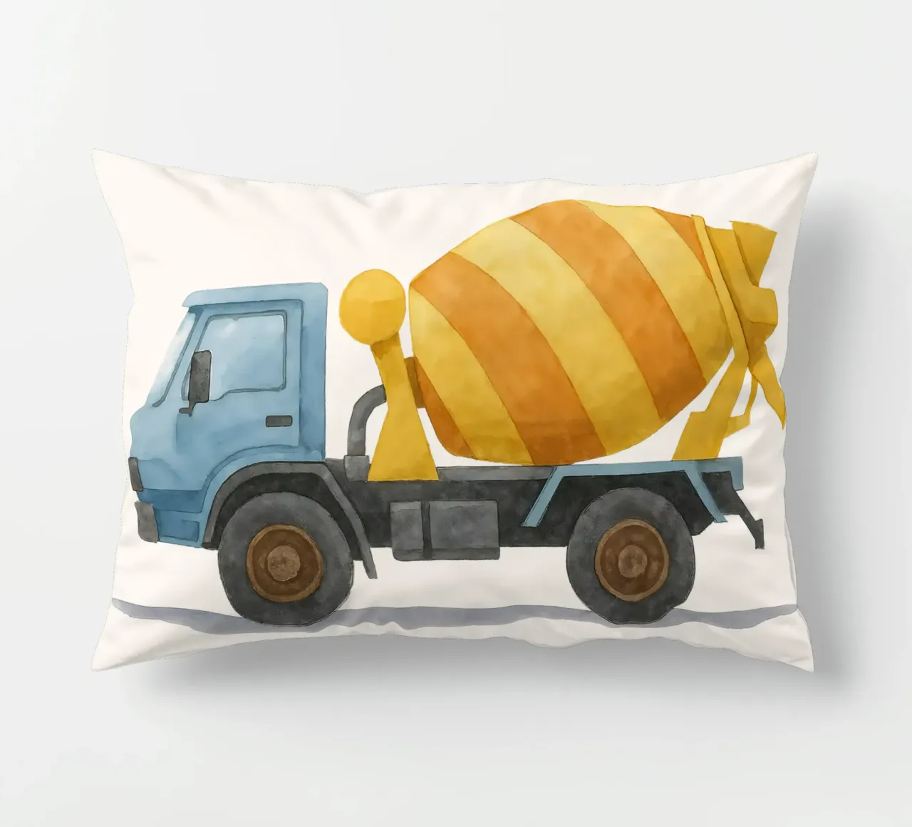 Mix & Roll - L'eroe colorato del calcestruzzo cuscino da KidzStudio