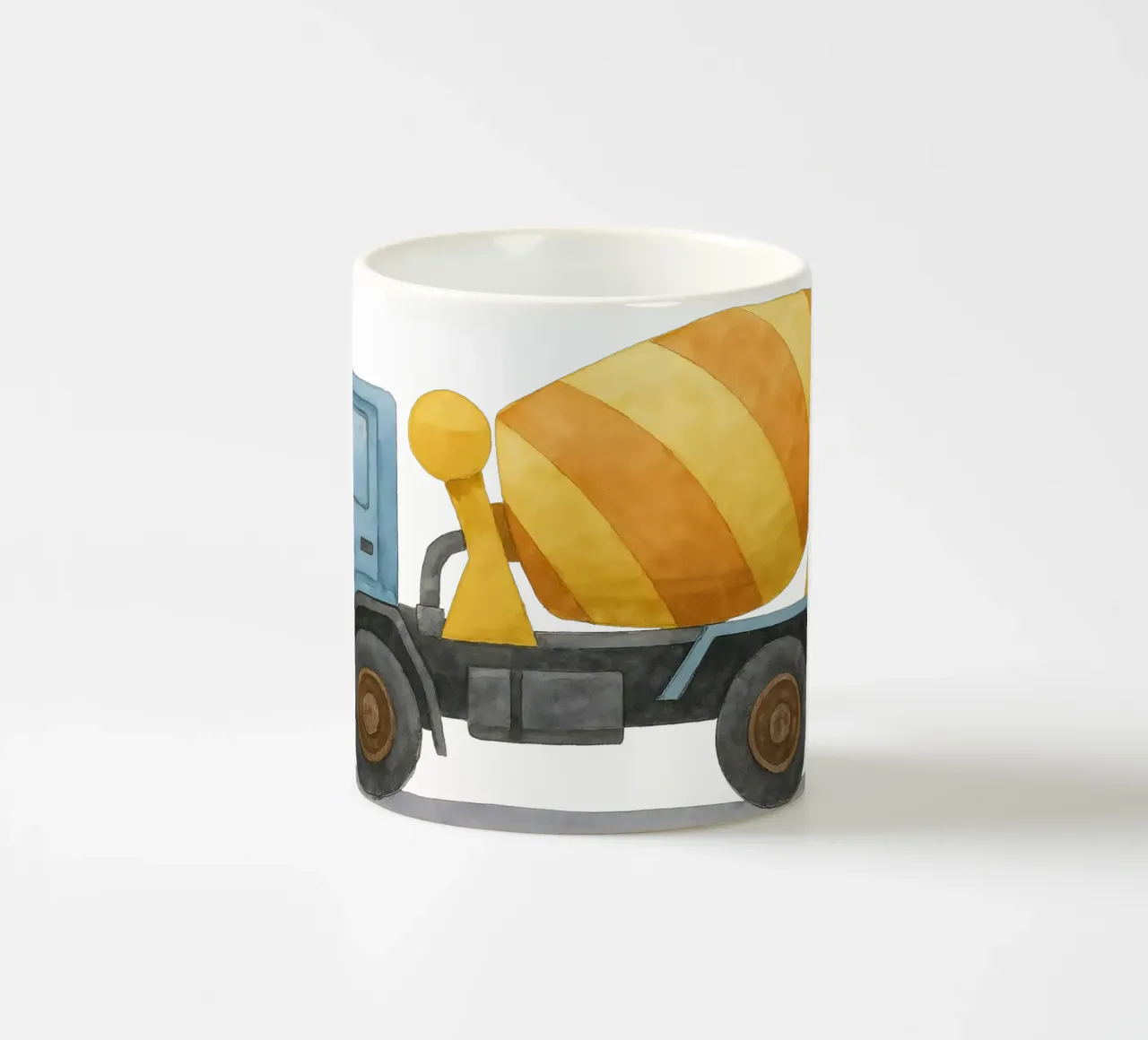 Mix & Roll - L'eroe colorato del calcestruzzo tazza in ceramica da KidzStudio