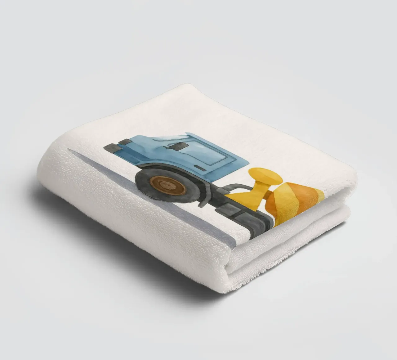 Mix & Roll - L'eroe colorato del calcestruzzo asciugamano da bagno da KidzStudio