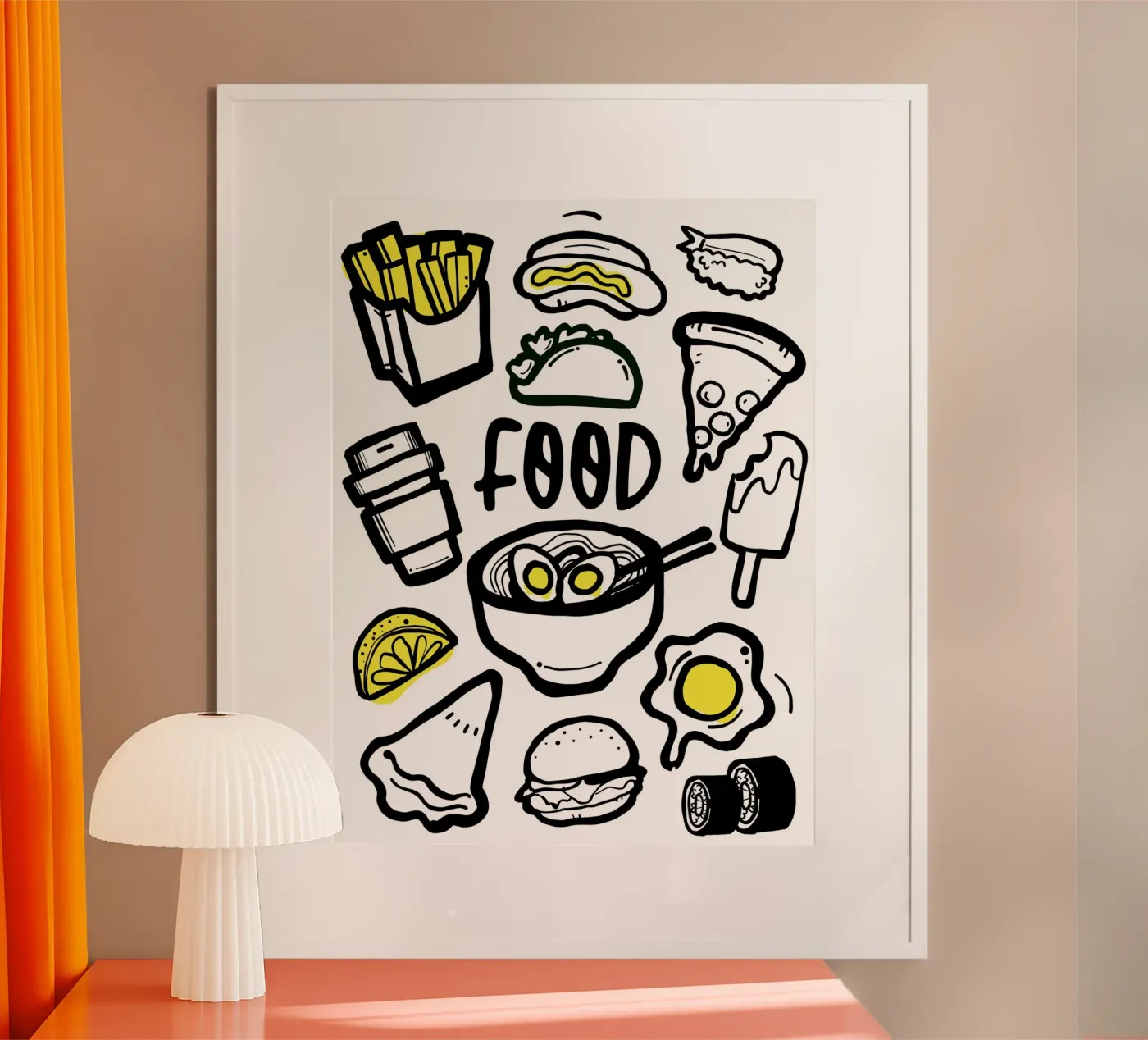 Food poster da GrayPixel