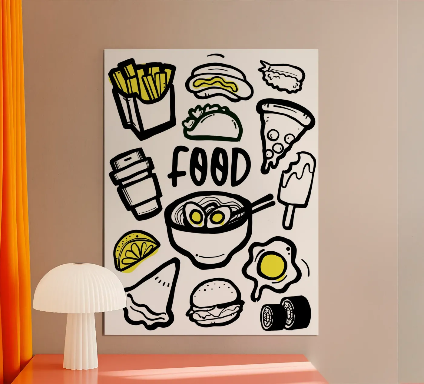 Food poster da GrayPixel