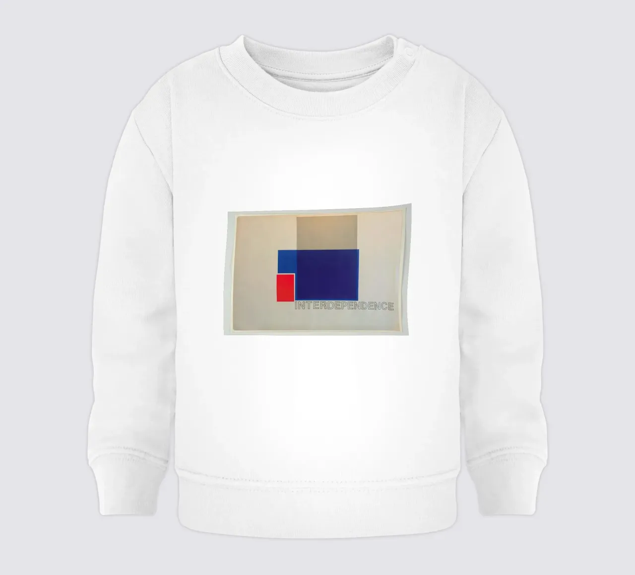 Interdependence 13 baby sweatshirt by Joachim Høst