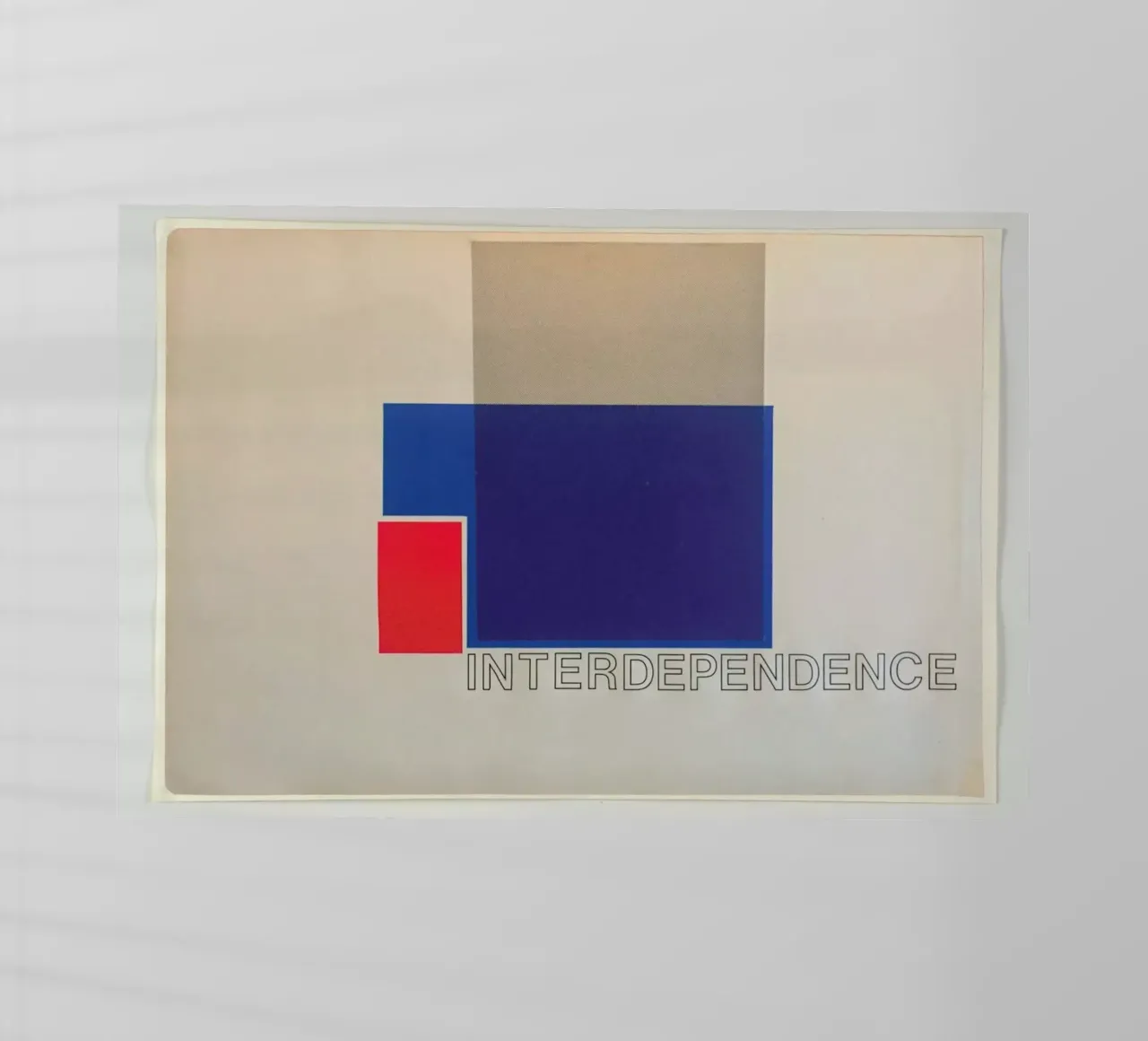 Interdependence 13 pellicola backlit da Joachim Høst