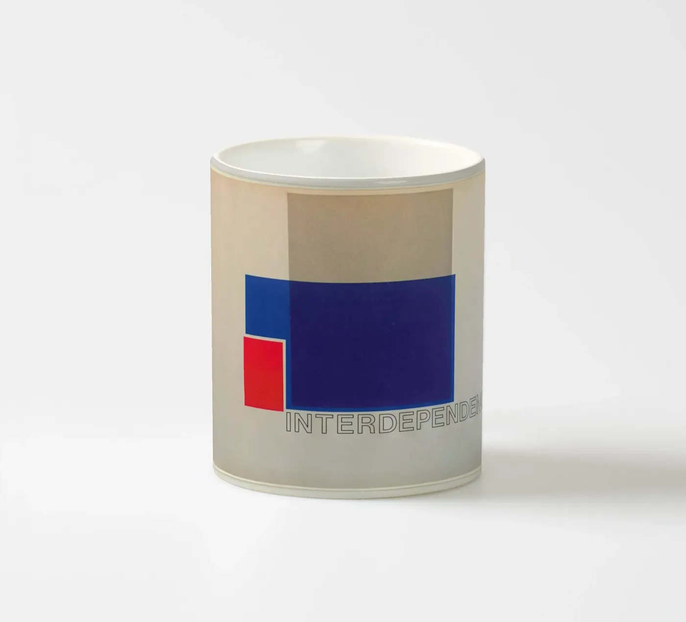 Interdependence 13 ceramic mug by Joachim Høst