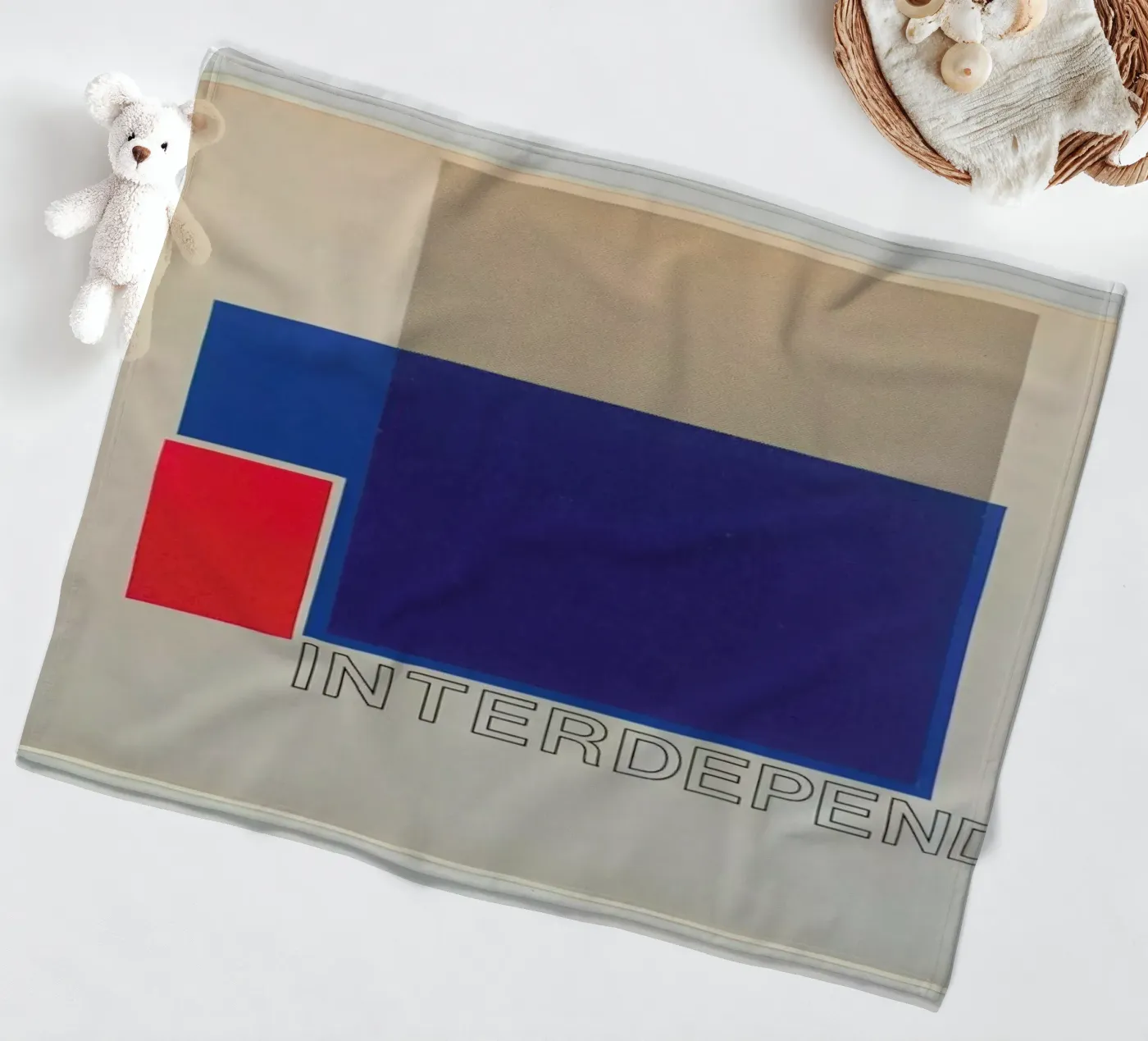 Interdependence 13 Fleecedecke von Joachim Høst