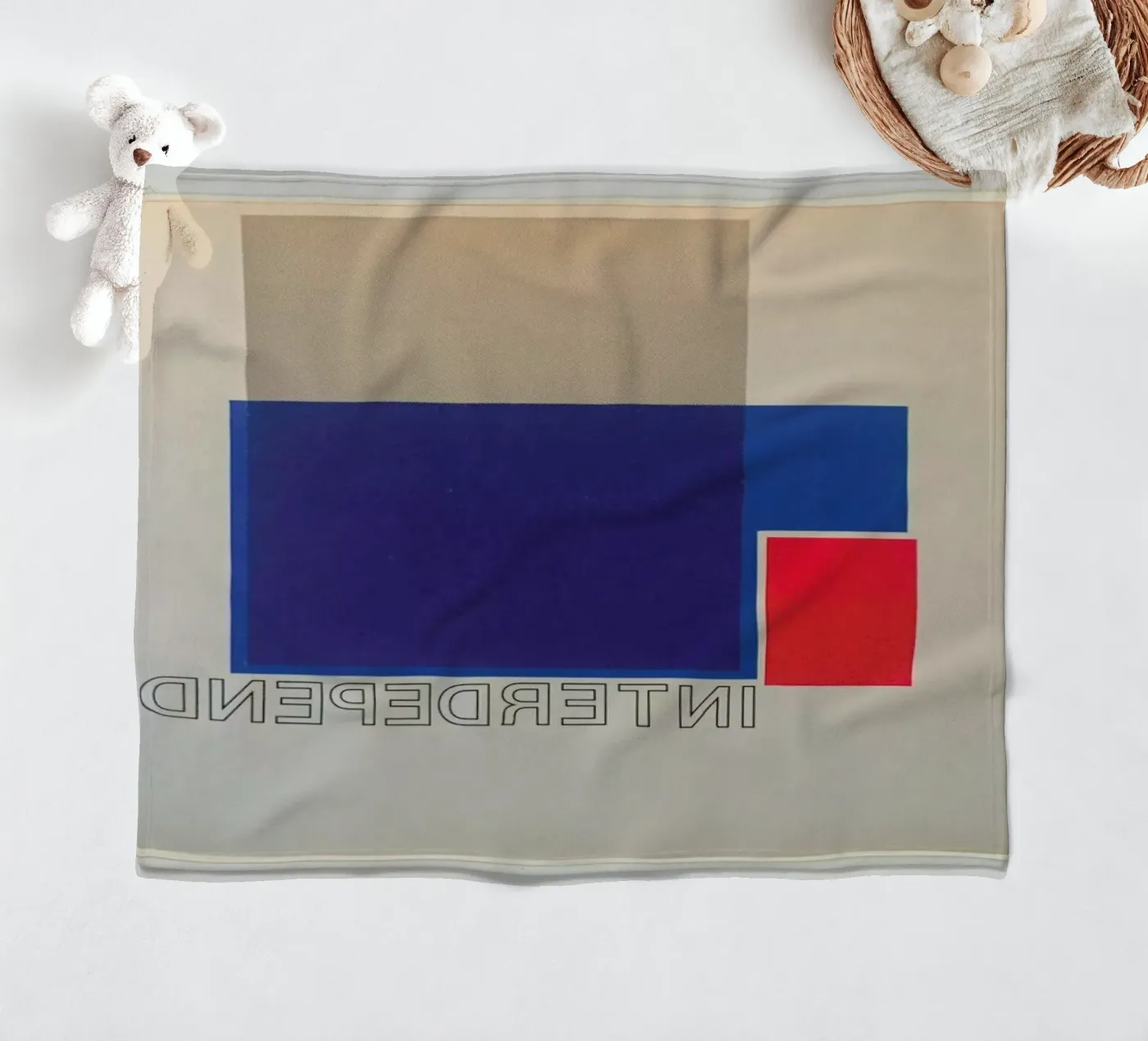 Interdependence 13 Fleecedecke von Joachim Høst