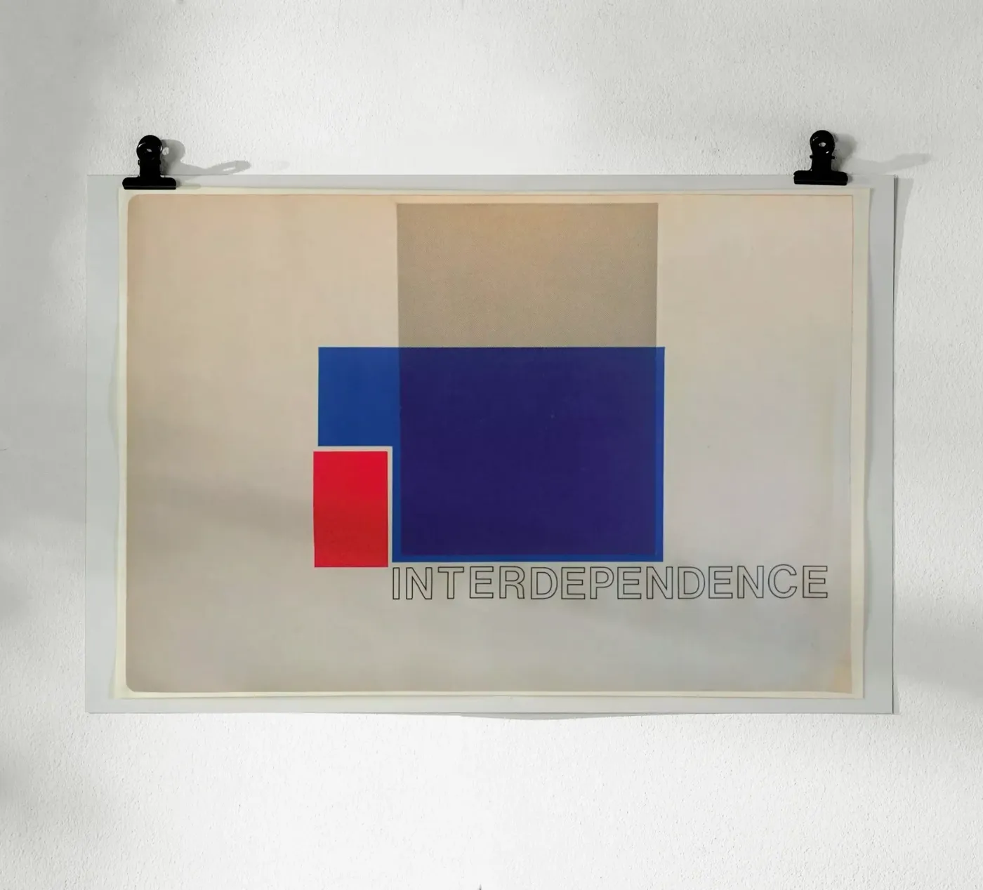 Interdependence 13 poster van Joachim Høst