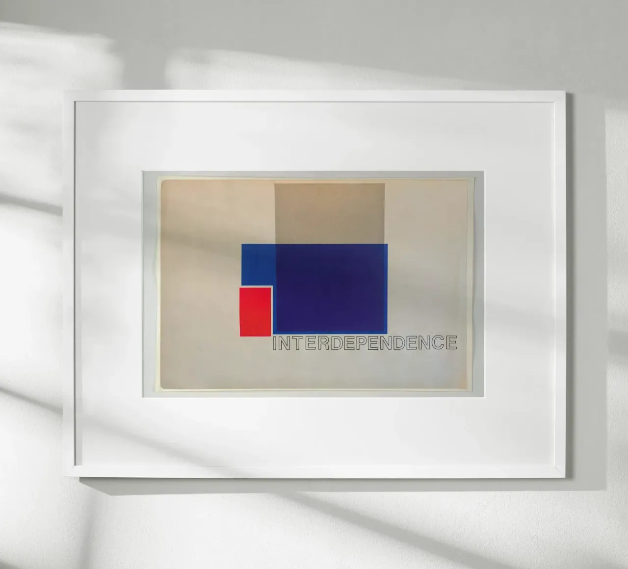 Interdependence 13 poster da Joachim Høst