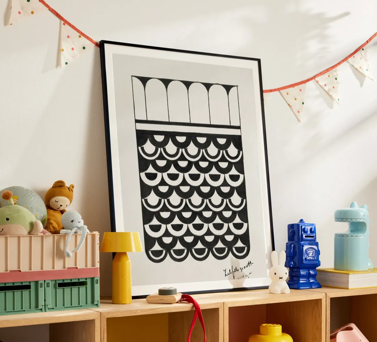 De Mesquita - "Ornament of Scales" 1878 Abstract Pattern hahnemühle by ClubArt