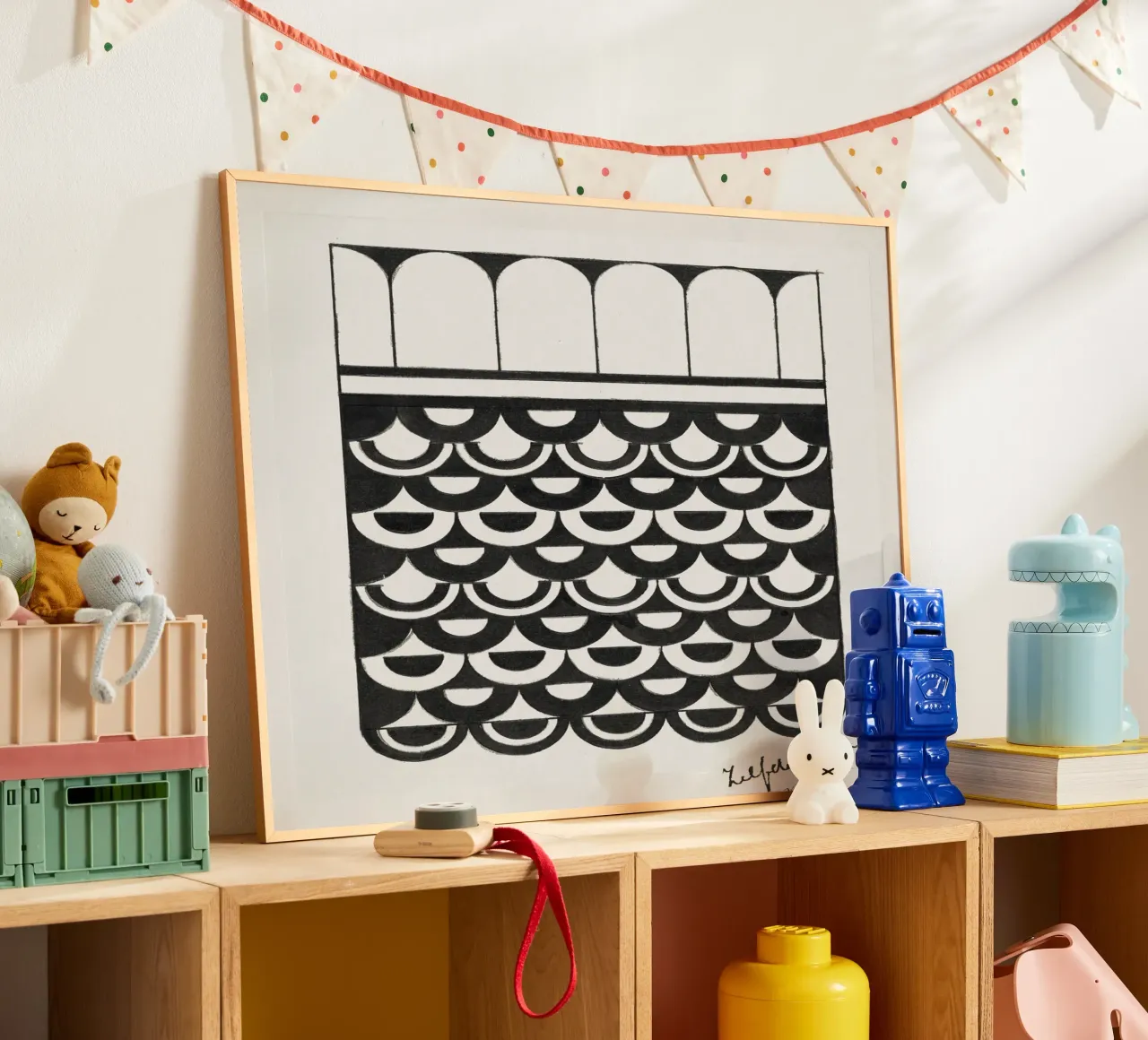 De Mesquita - "Ornament of Scales" 1878 Abstract Pattern hahnemühle by ClubArt