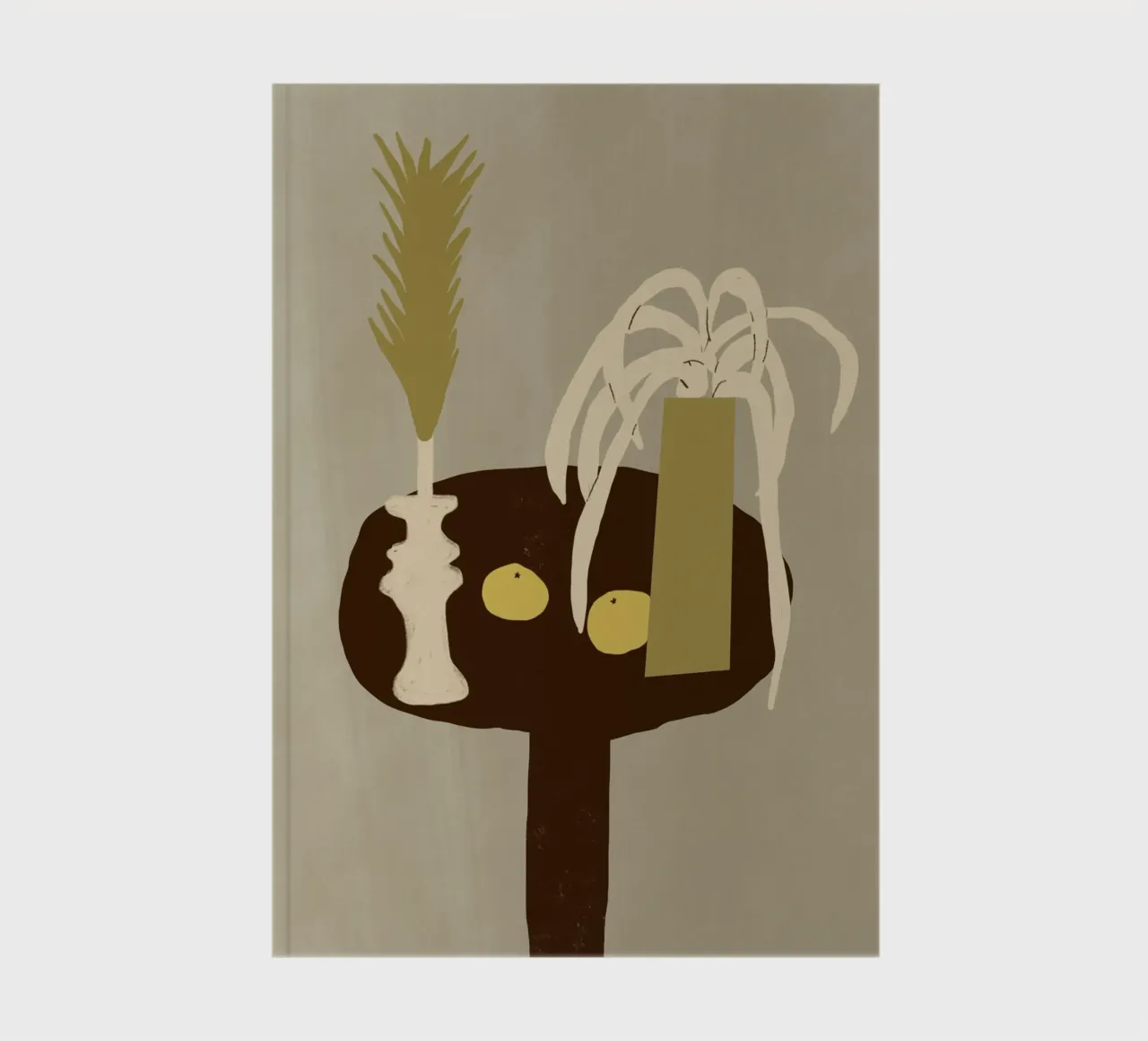 Still life on the table notebook by Little Dean